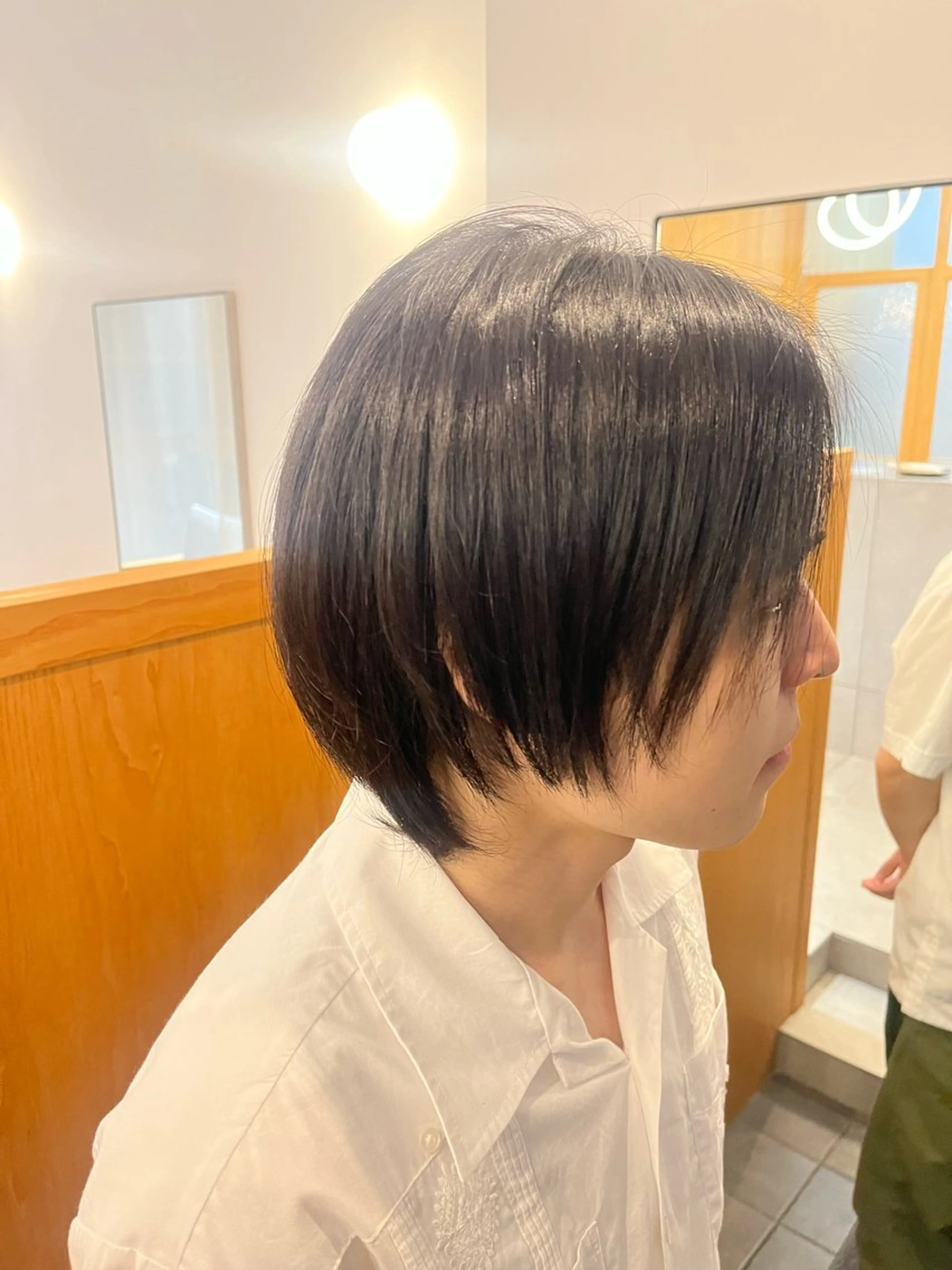 ショート メンズ 酸性ストレート 前竹 那生のヘアスタイル