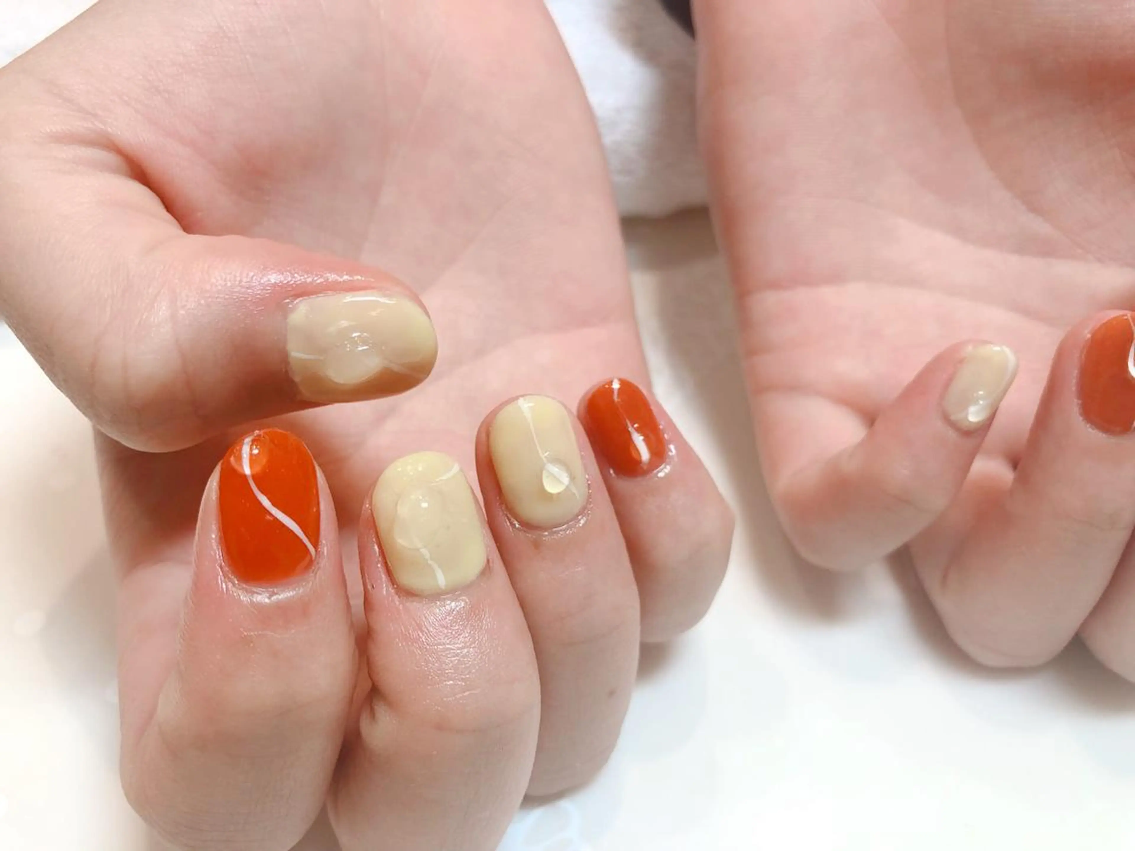 ネイル ニュアンスネイル prizeiris marinaのネイルデザイン