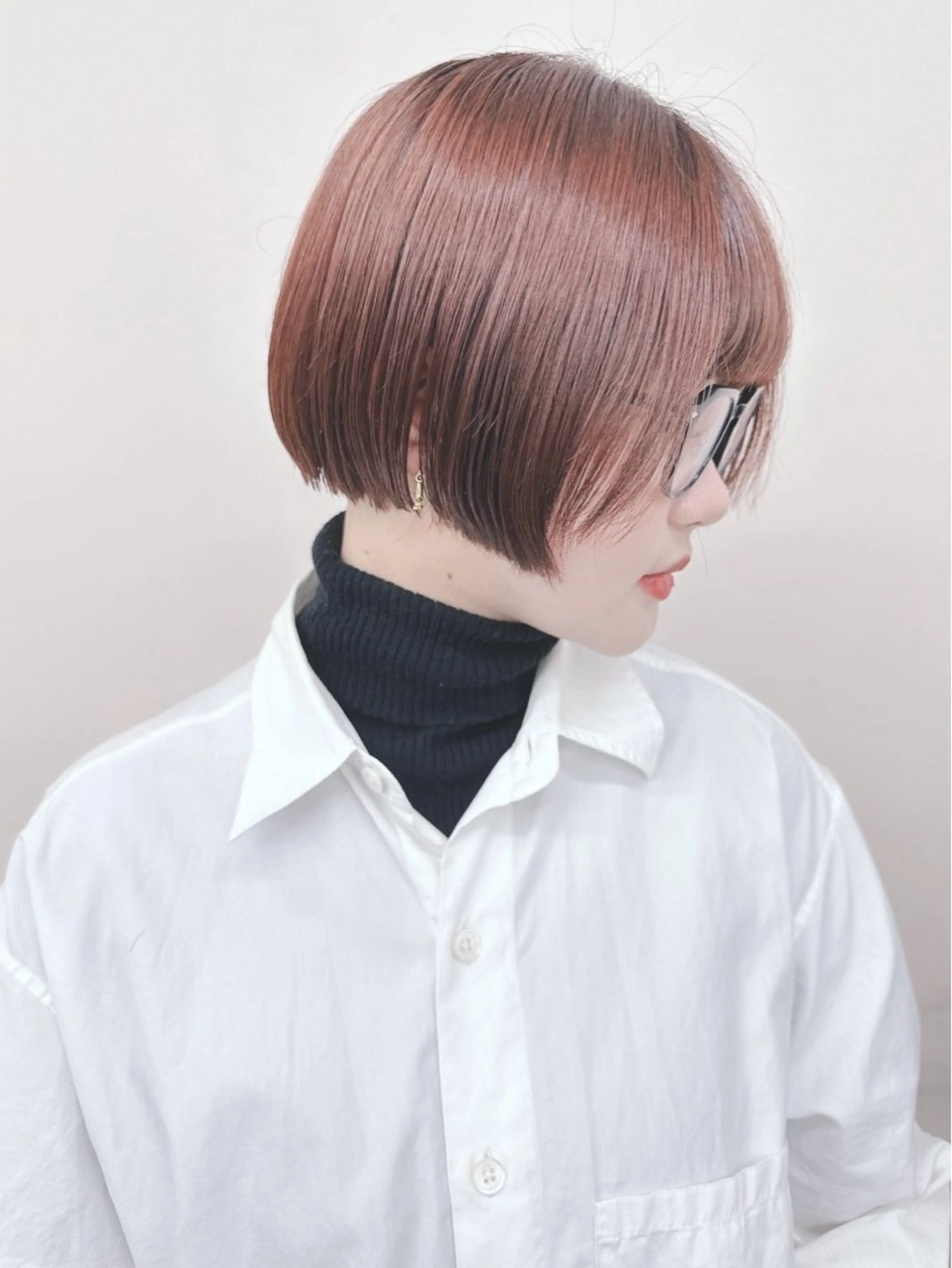 ショート カット ヘッドスパ ボブ/ゆるふわ ボブパーマ/とういのヘアスタイル