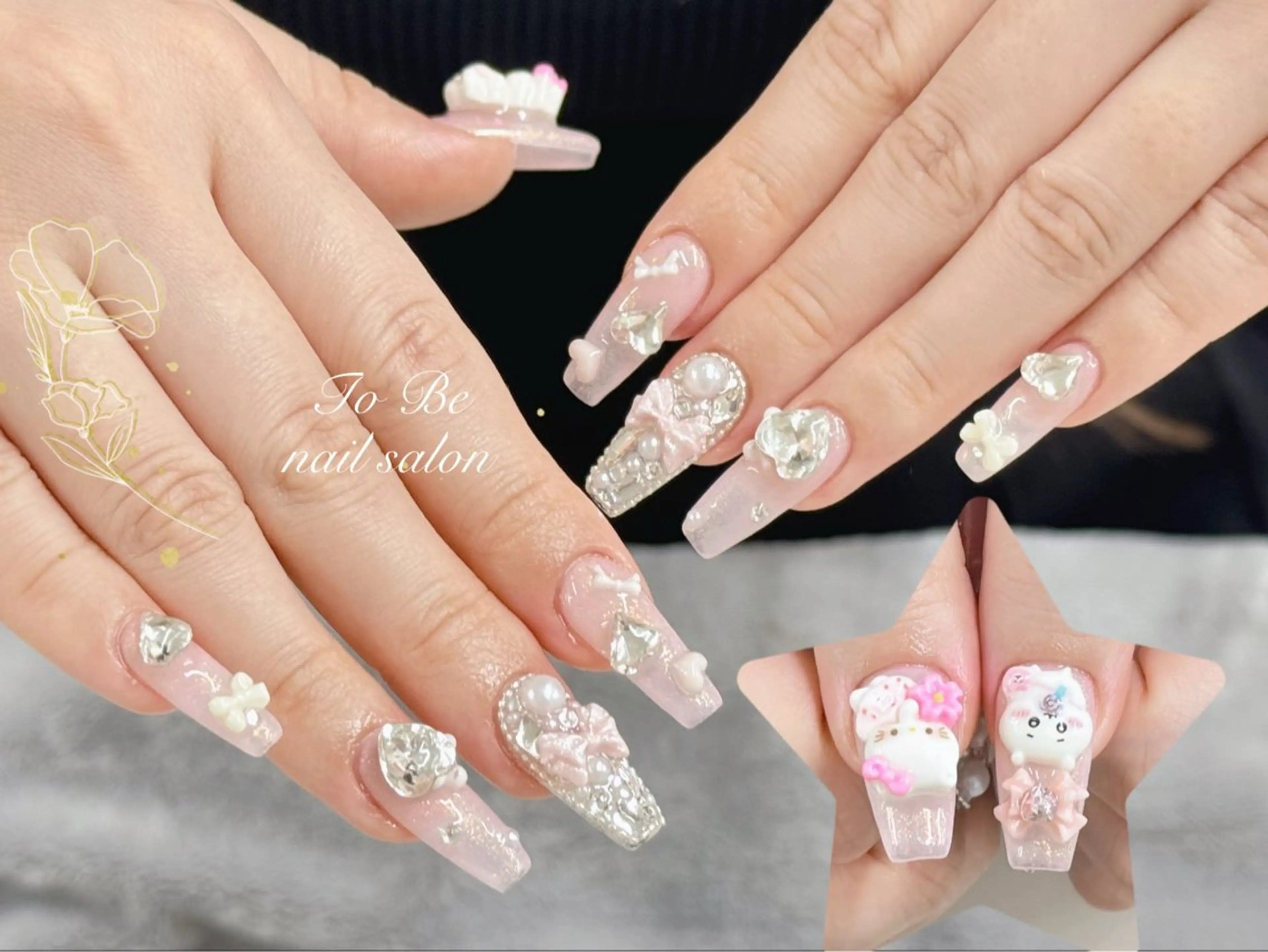 ネイル ハンドネイル Nail Salon To Be珈月のネイルデザイン