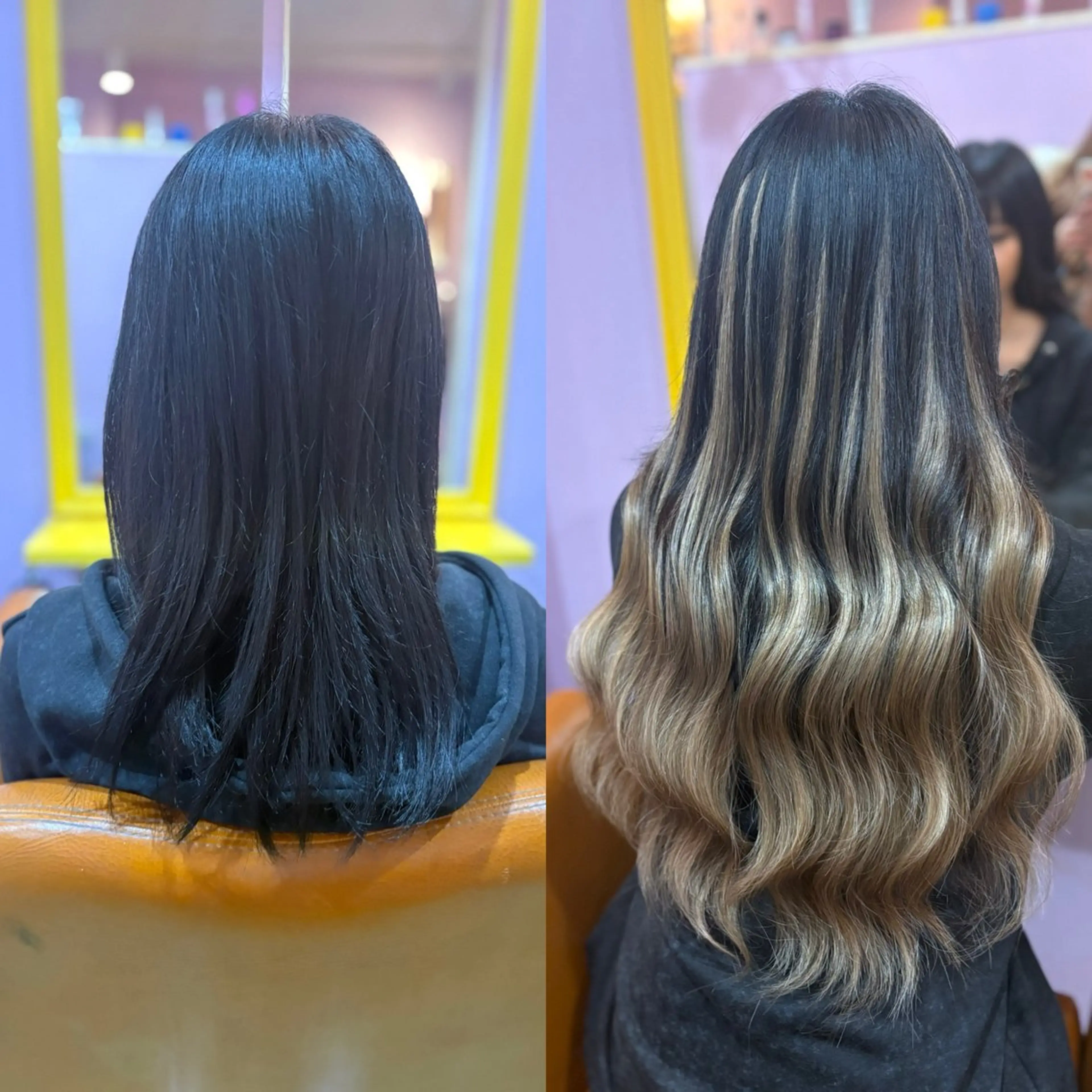 セミロング エクステ チビ編み込みエクステ どぅ〜す/YUIのヘアスタイル