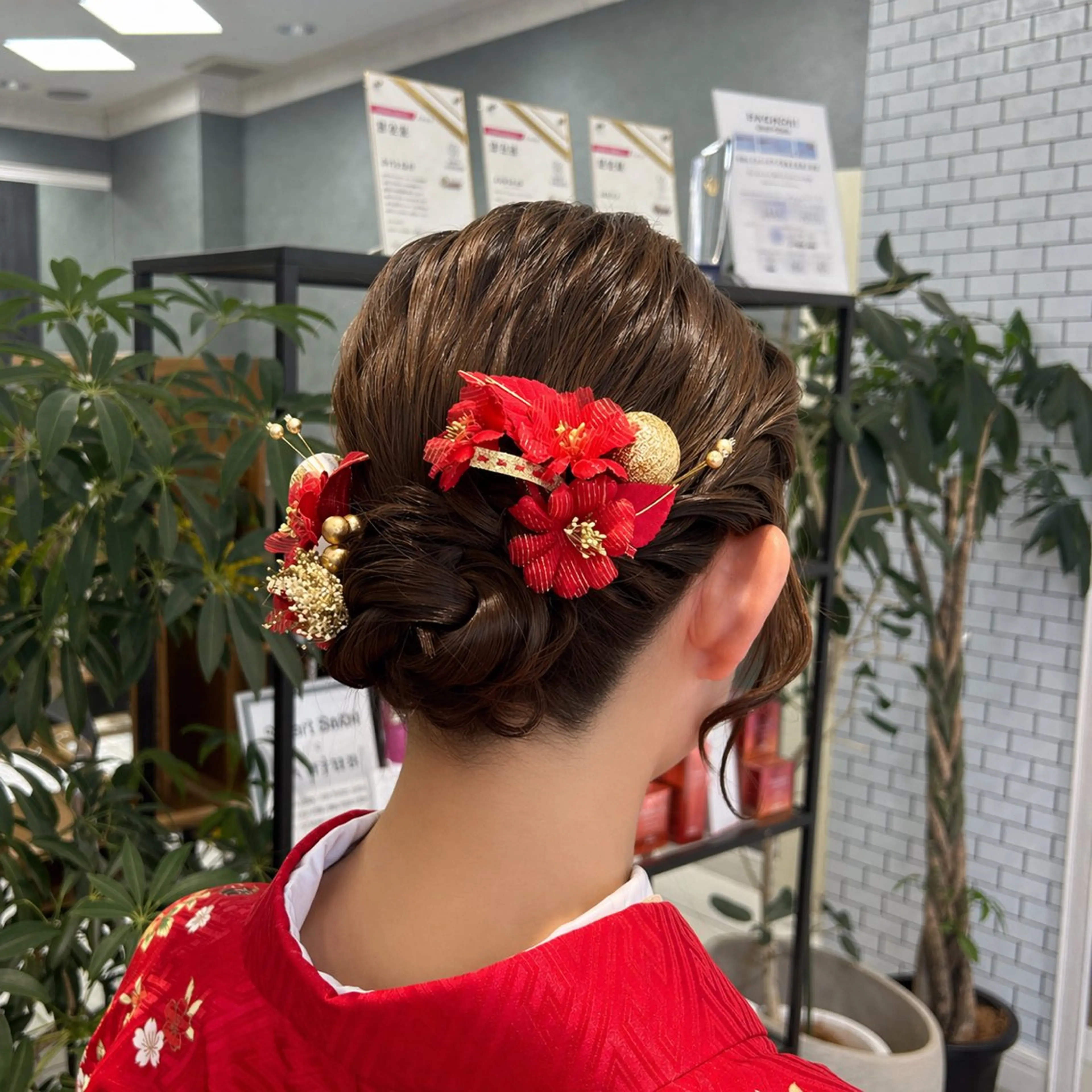 ロング ヘアアレンジ ヘアセット/艶カラー emi🍒のヘアスタイル