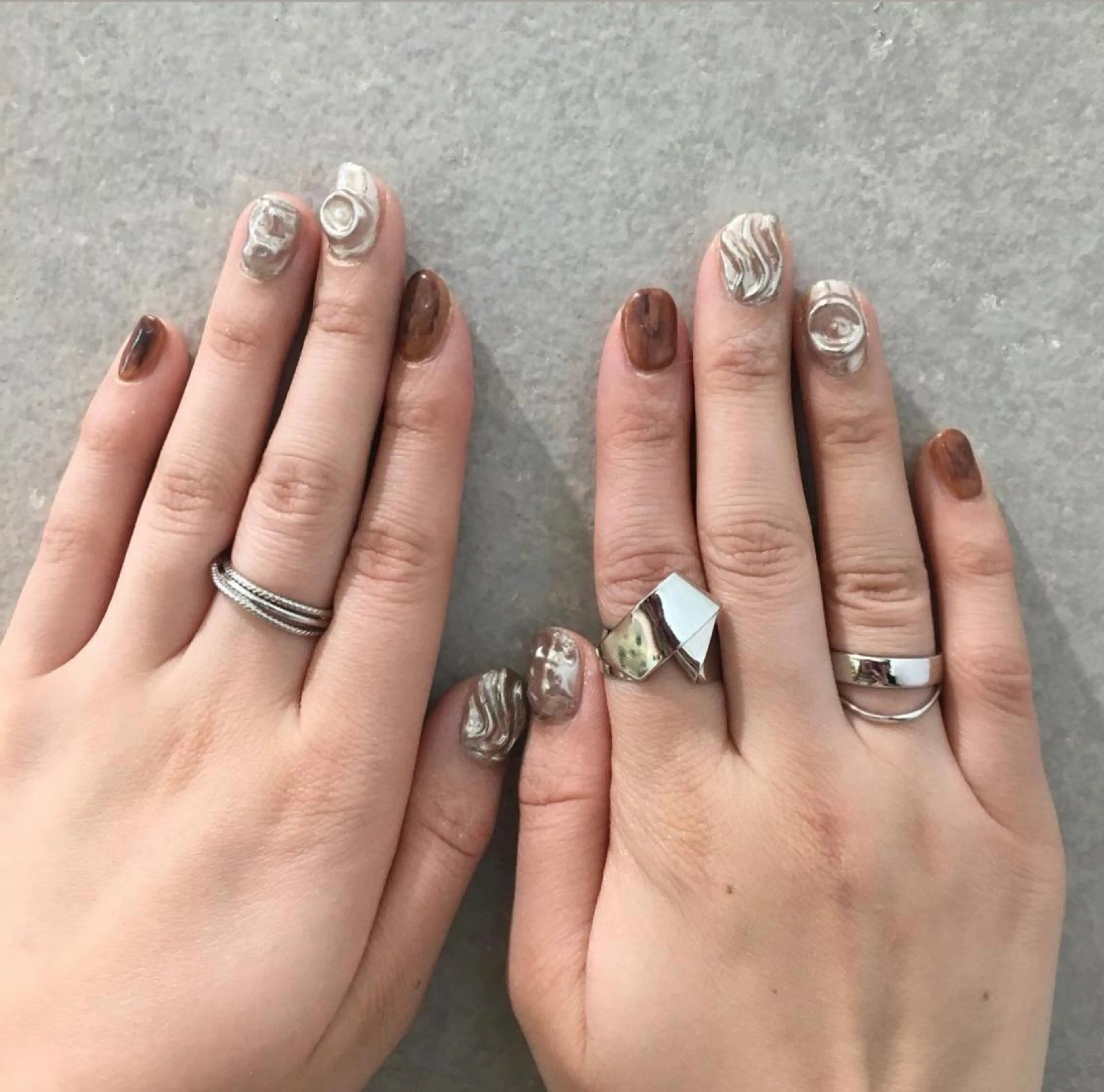 ネイル ハンドネイル Kureha/ネイル トレンドヘアのネイルデザイン