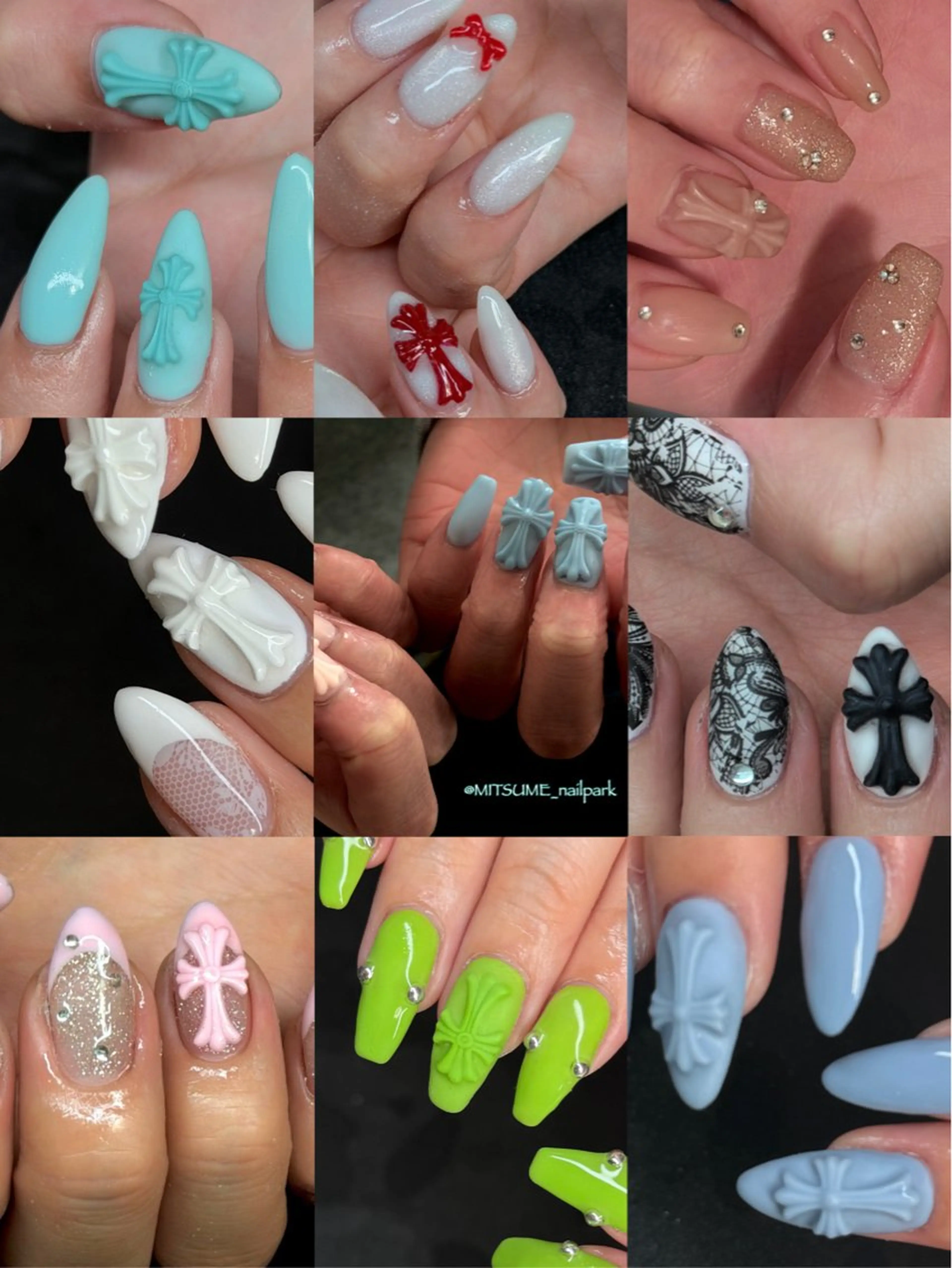 ネイル nailpark_ MITSUMEのネイルデザイン