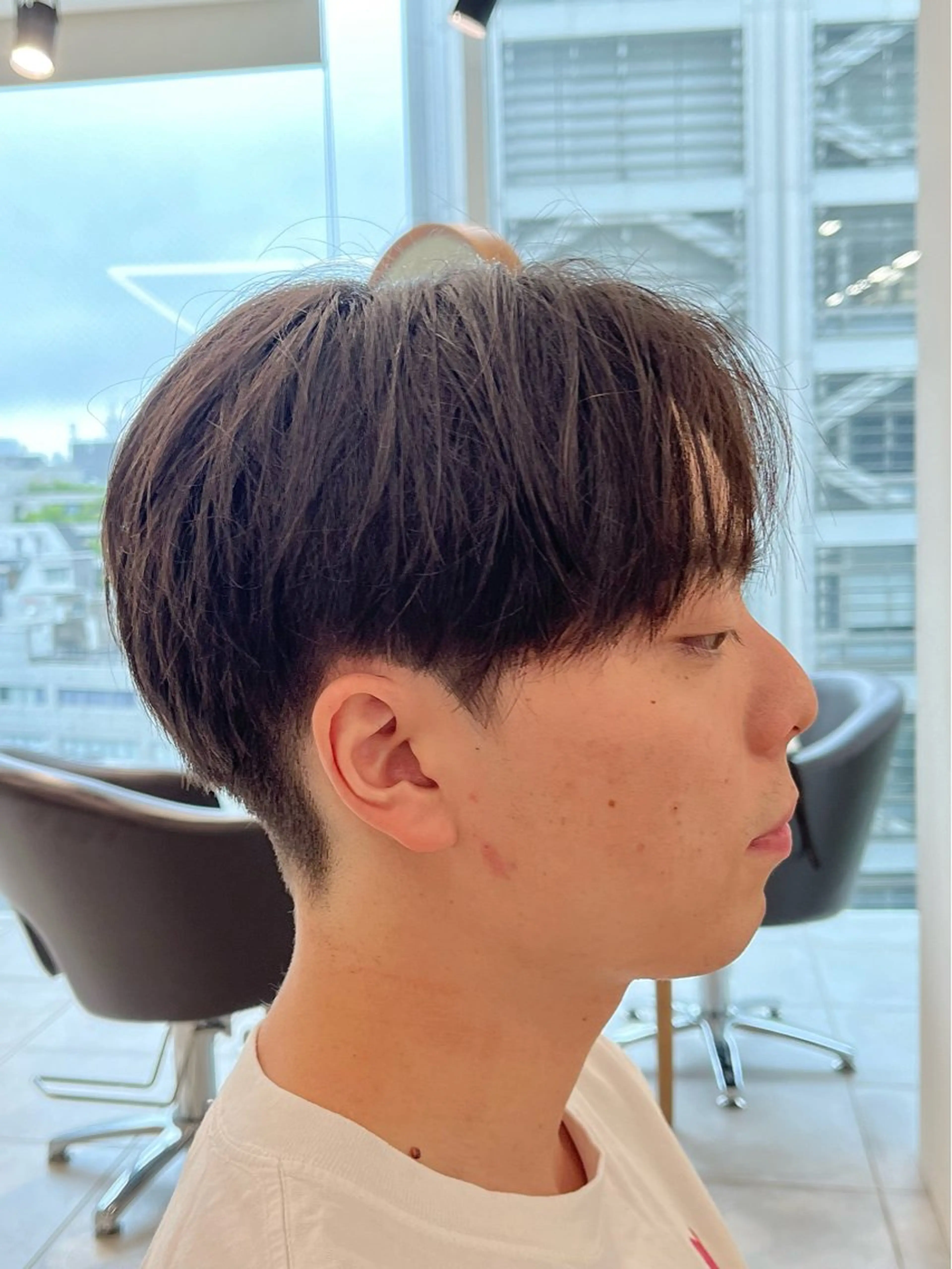 ショート パーマ メンズ 🏆メンズヘア特化 🥇代表りんぺーのヘアスタイル