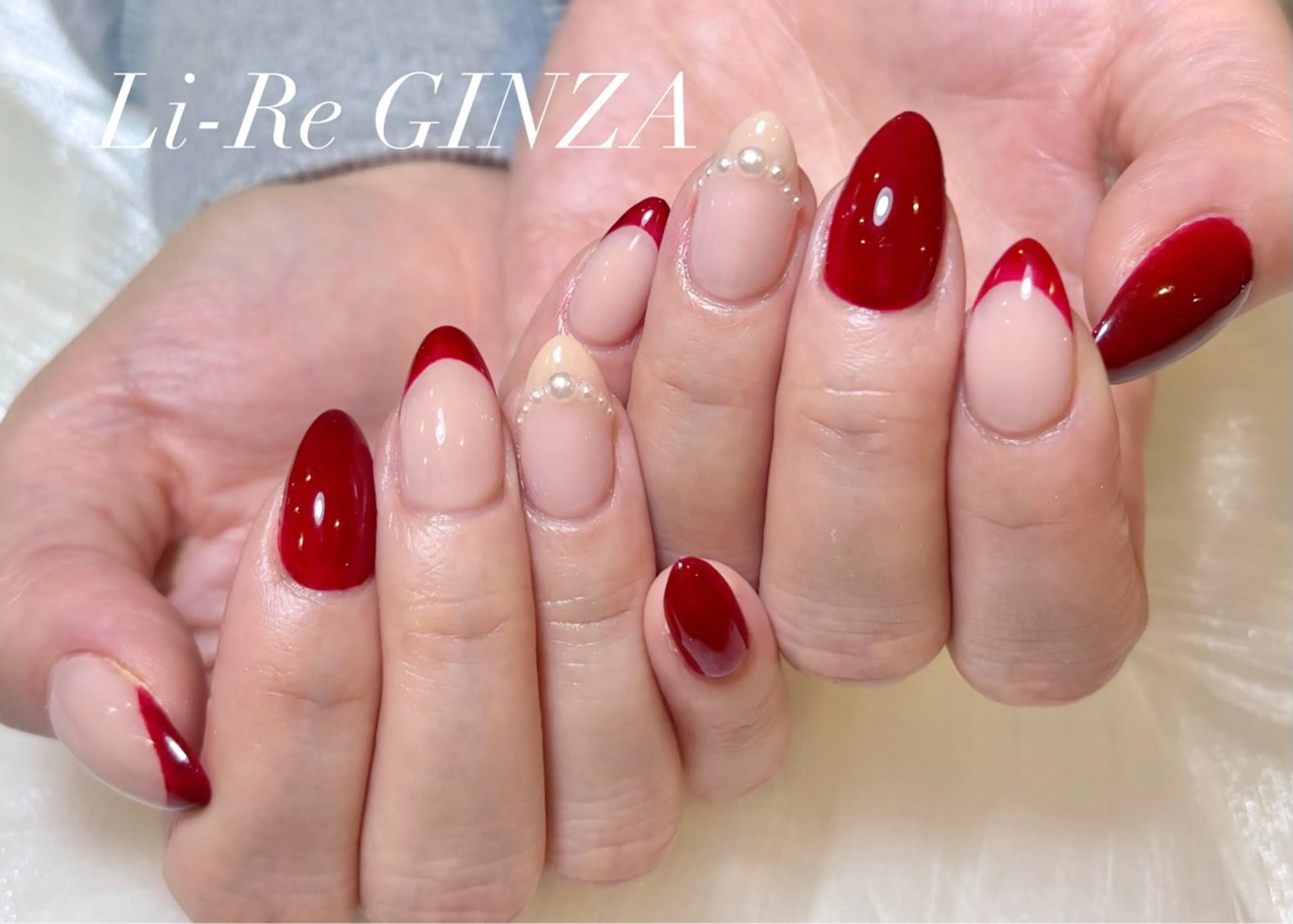 ネイル ハンドネイル Li-Re GINZAのネイルデザイン