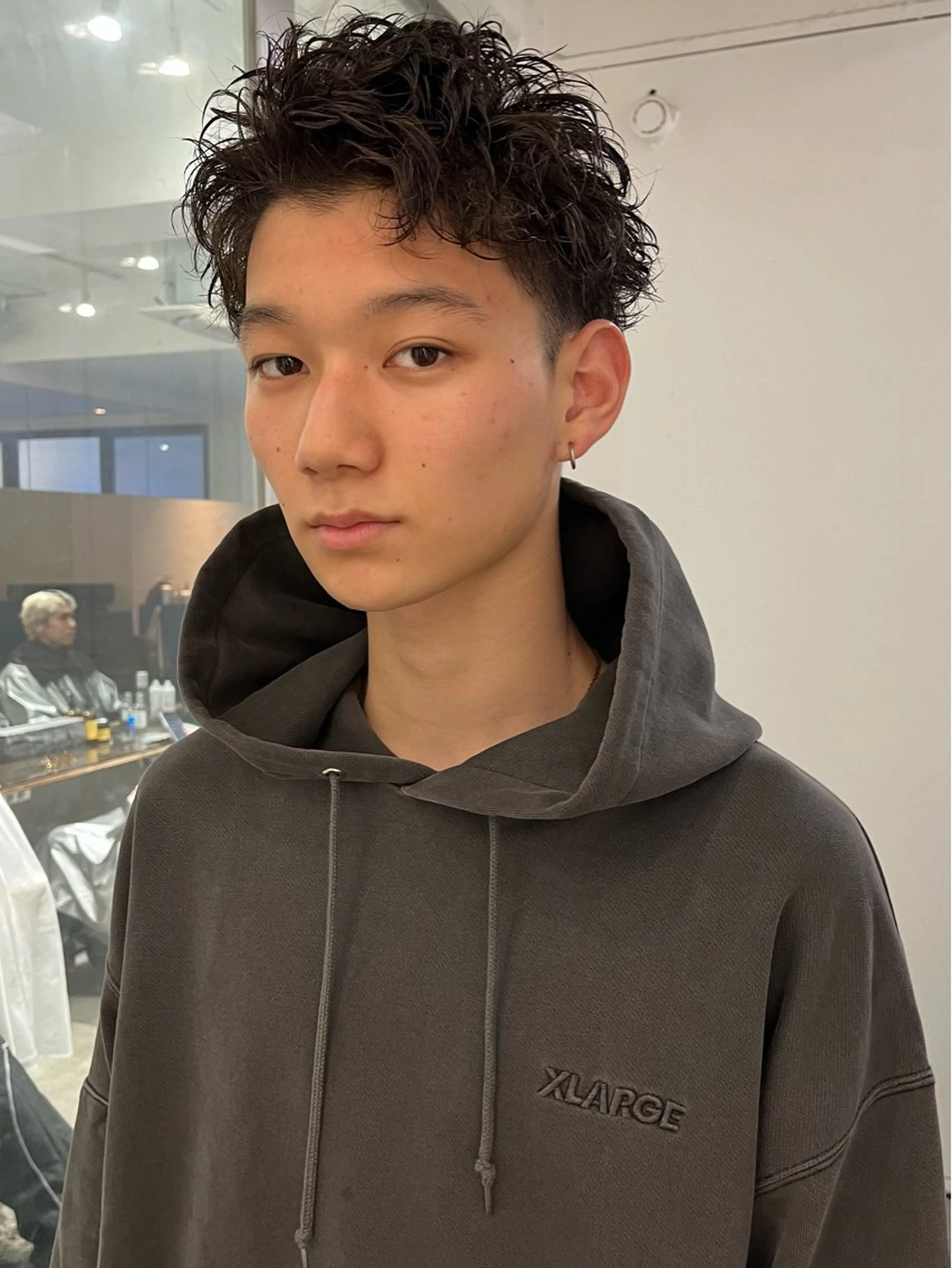 メンズ メンズパーマ メンズベリーショート カット パーマ トリートメント 渋谷メンズカット/ 工藤靖也のヘアスタイル