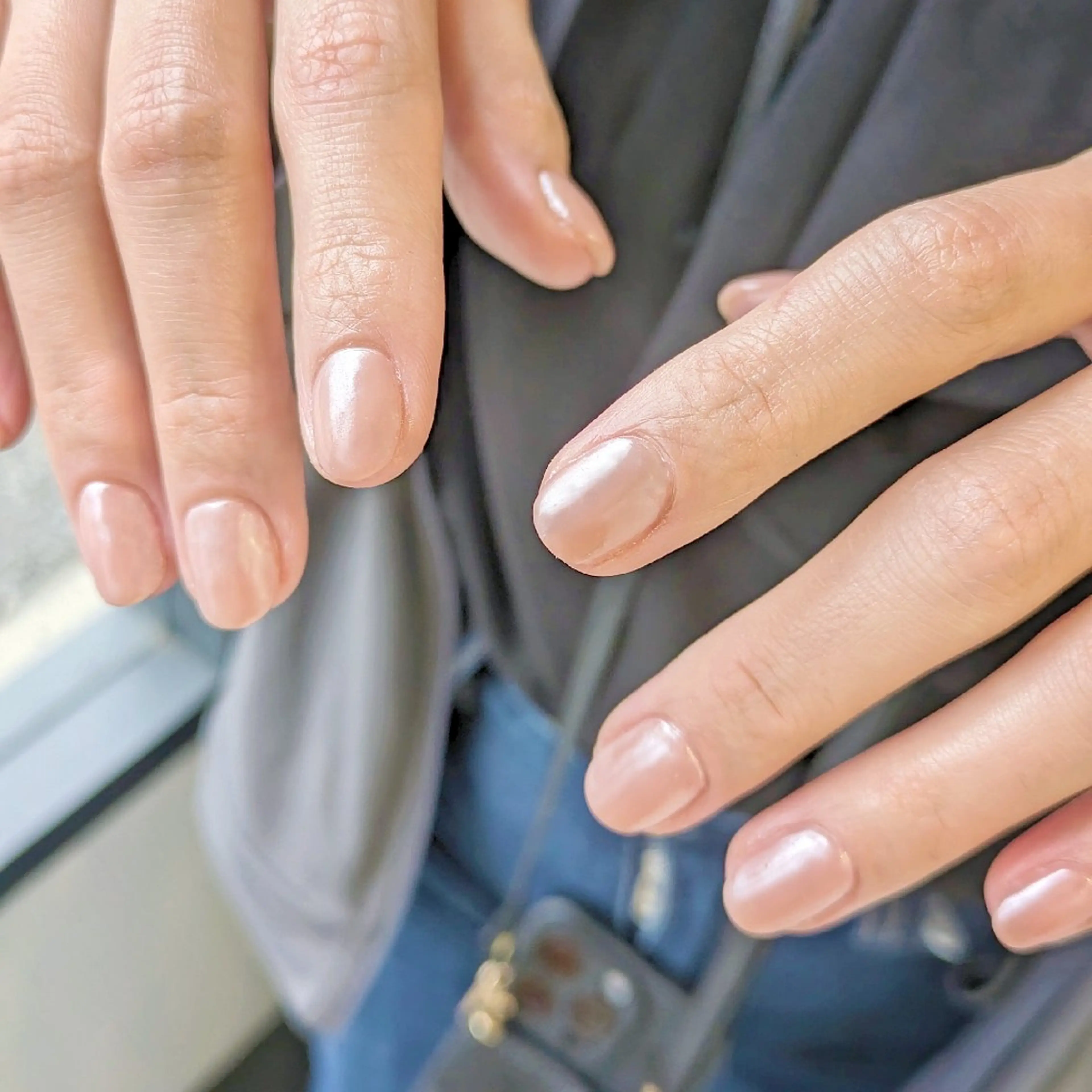 ネイル ミラーネイル ワンカラーネイル ハンドネイル jolie  ISIHARAのネイルデザイン