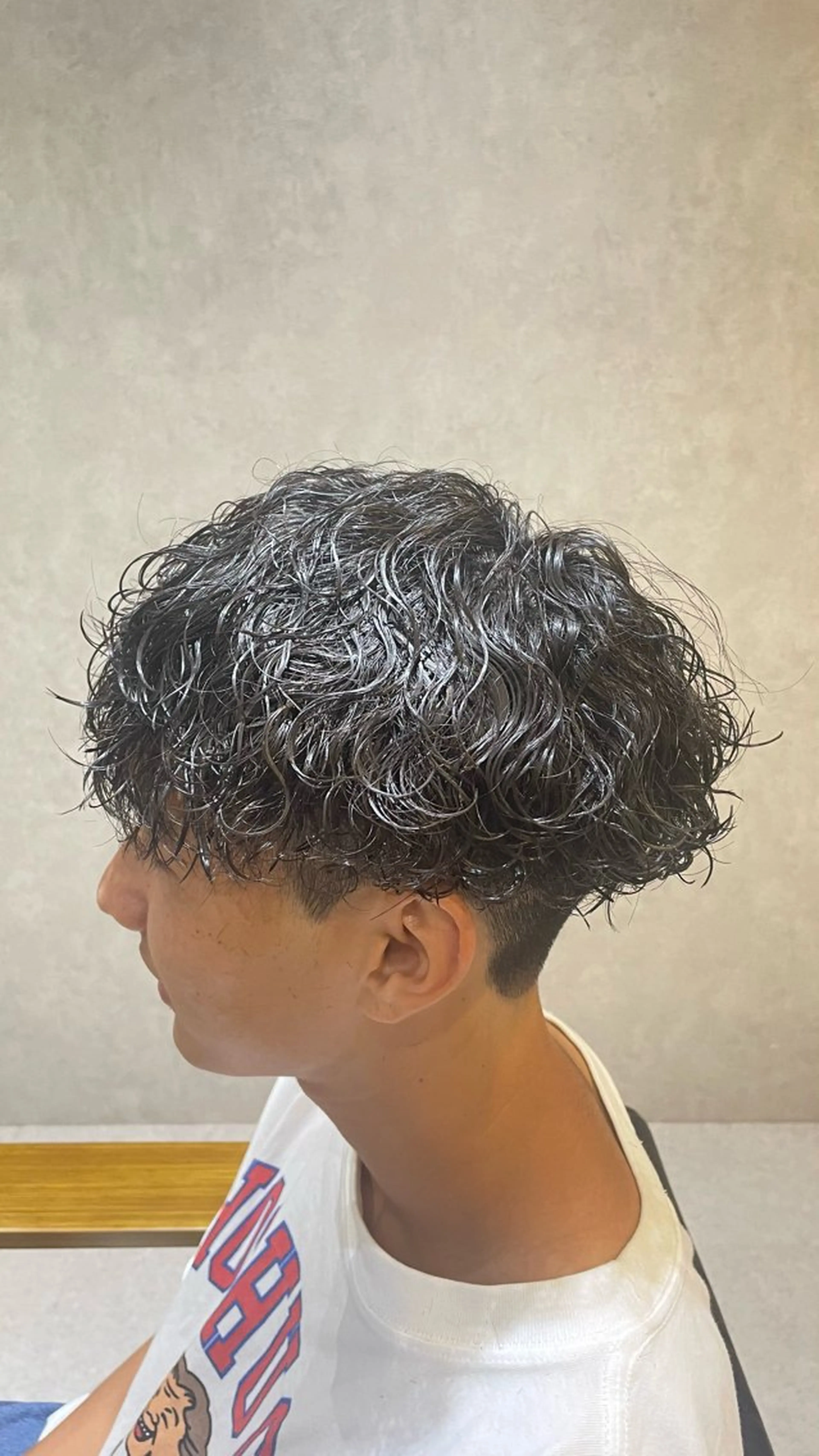 パーマ メンズ カット パーマ fifth 武正 琉生のヘアスタイル