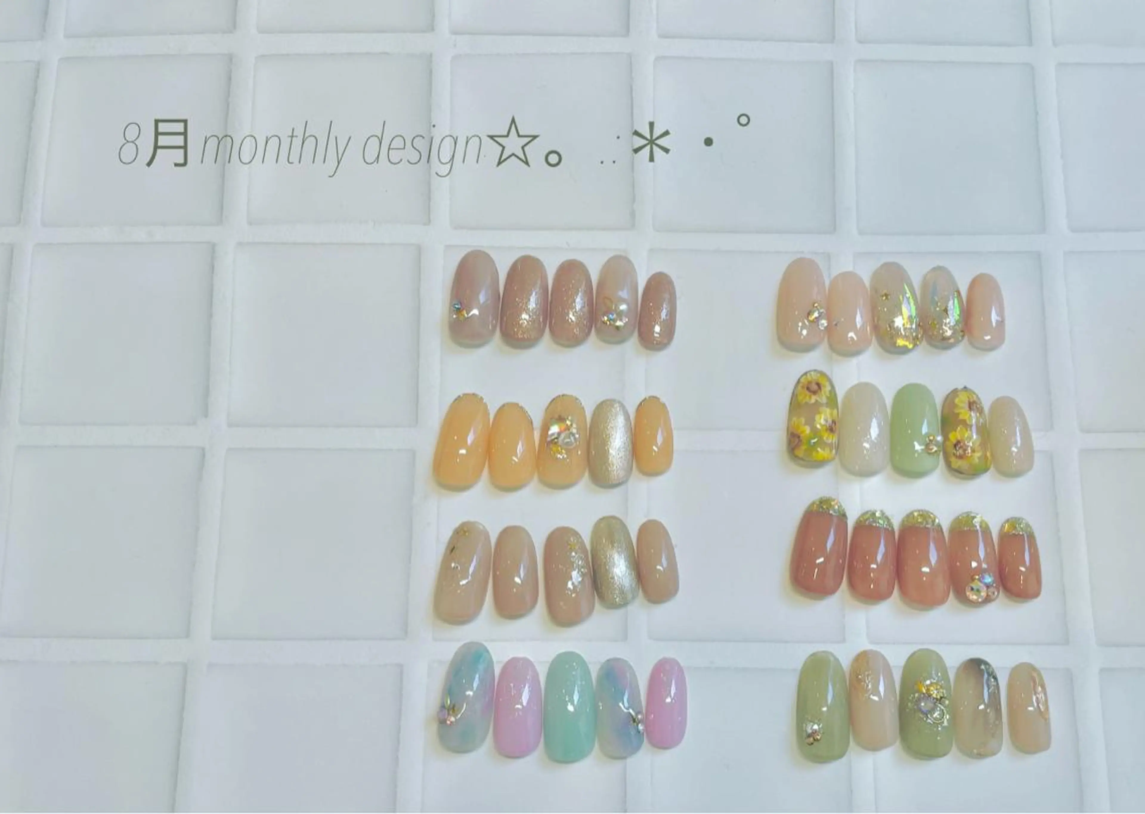 ネイル Shimmer Nail⋆*✩のネイルデザイン