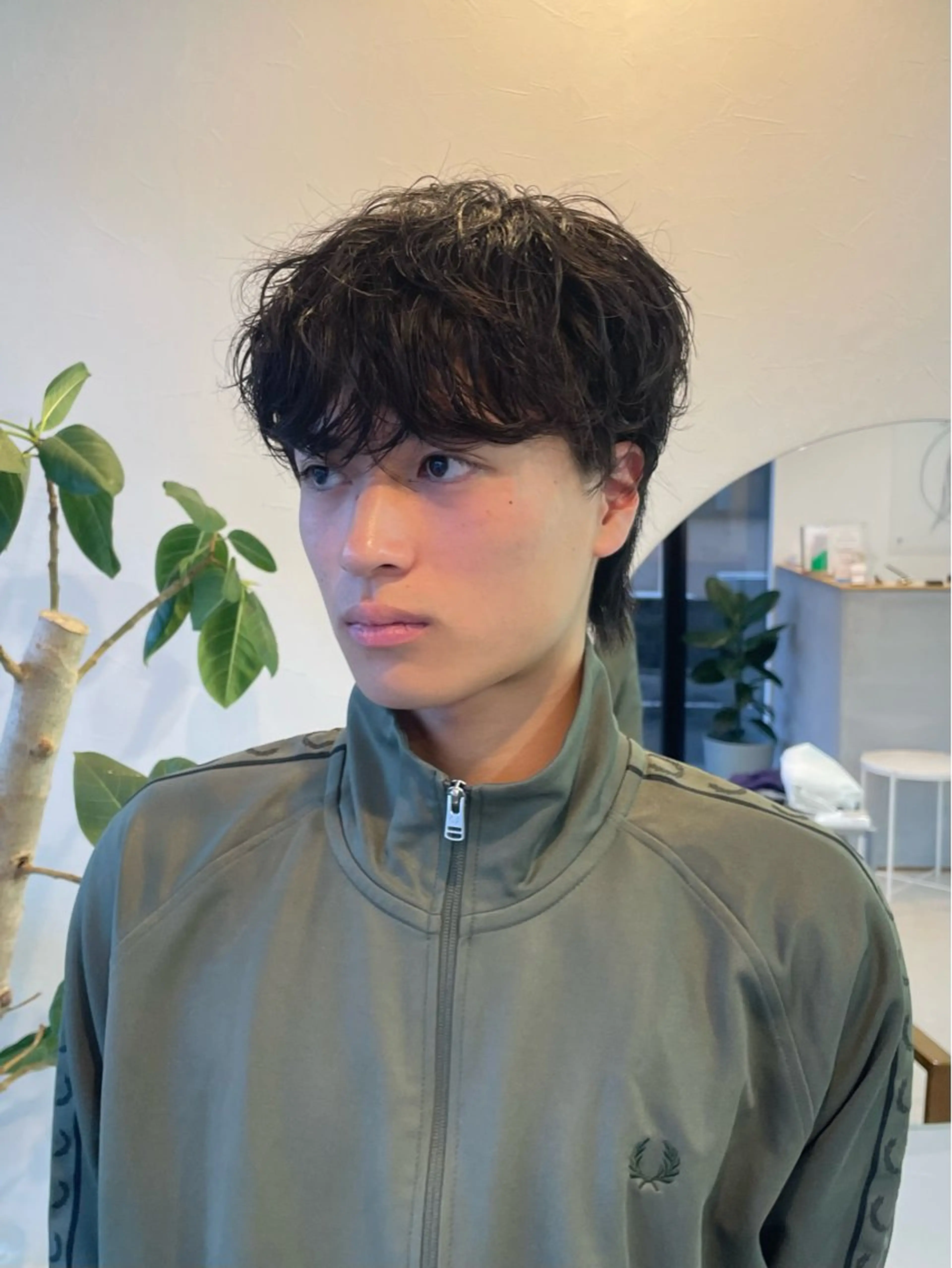 メンズ メンズパーマ カット 前川 瑞希のヘアスタイル