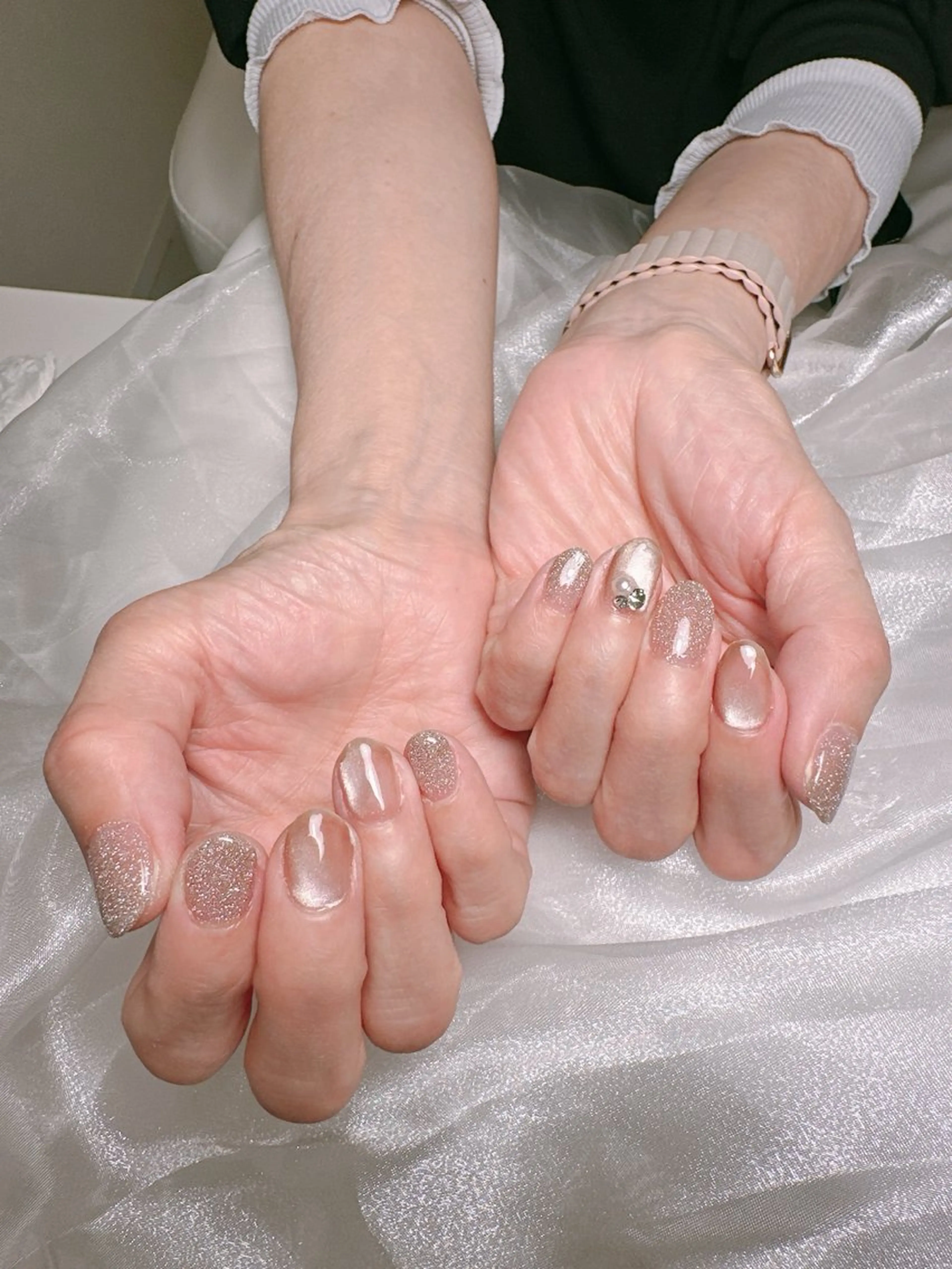 ジェルネイル練習モデル💅✨デザインサロンにおまかせの写真