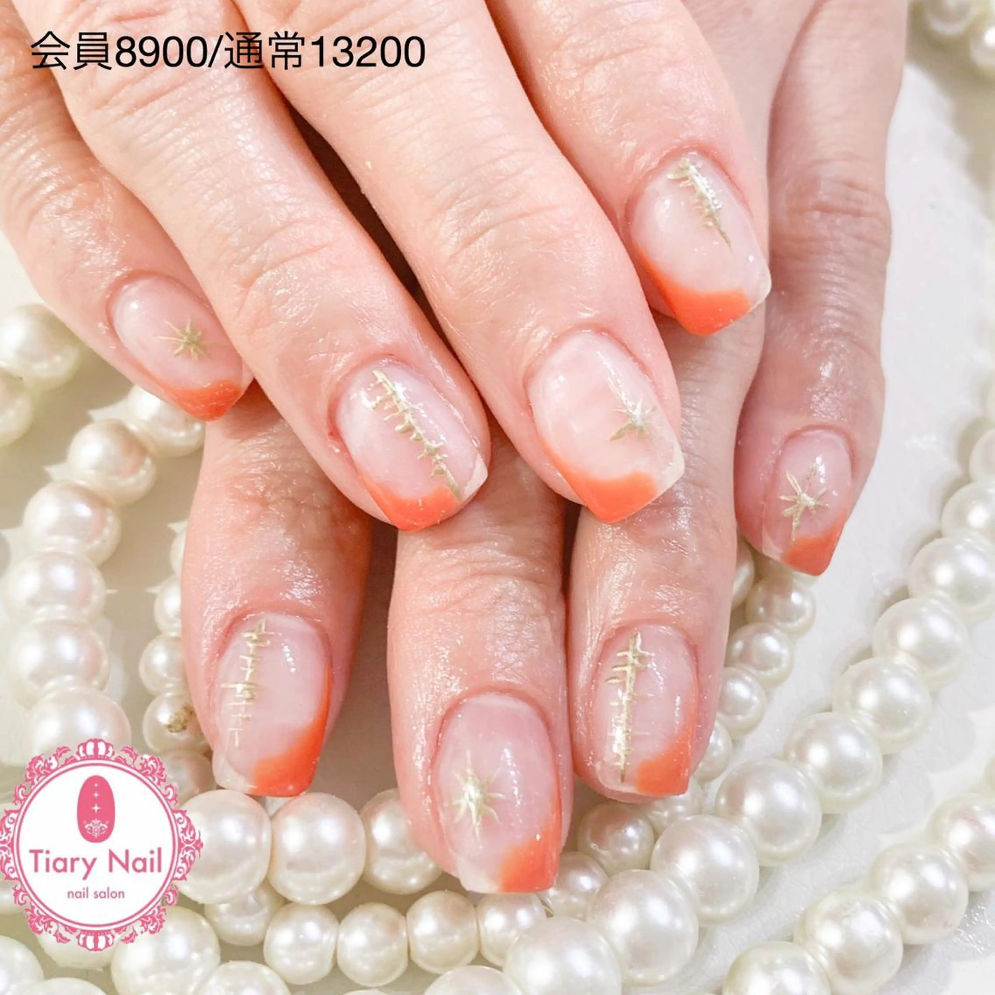 ネイル 桜ネイル 長さ出し オフィスネイル スカルプネイル シンプルネイル 💗🪽Tiary Nail🪽💗のネイルデザイン