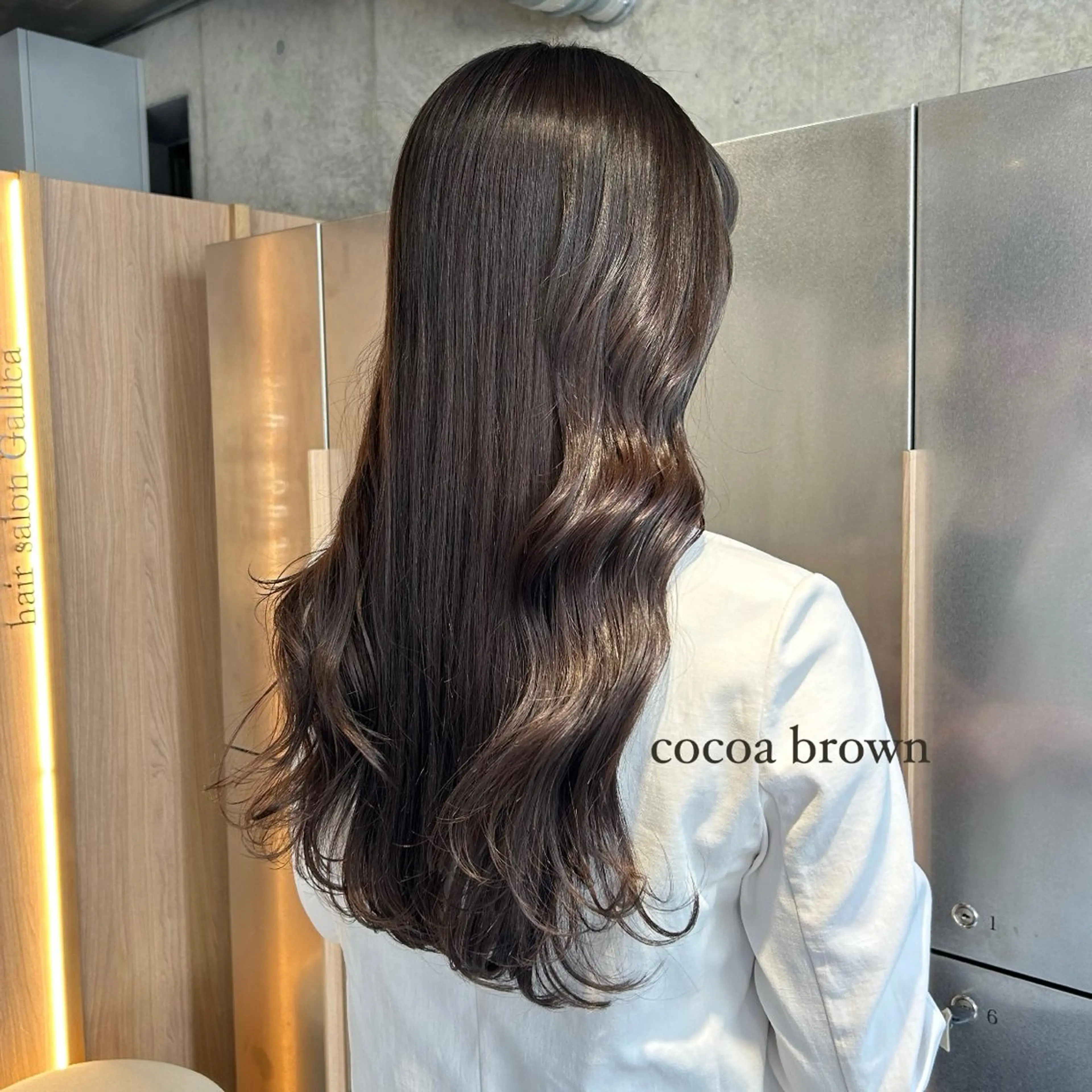 ロング カラー ブリーチ ブラウンカラー 透明感カラー ブリーチなしカラー ヘアカラー トリートメント 艶感/ナチュラル 🌿マアヤのヘアスタイル