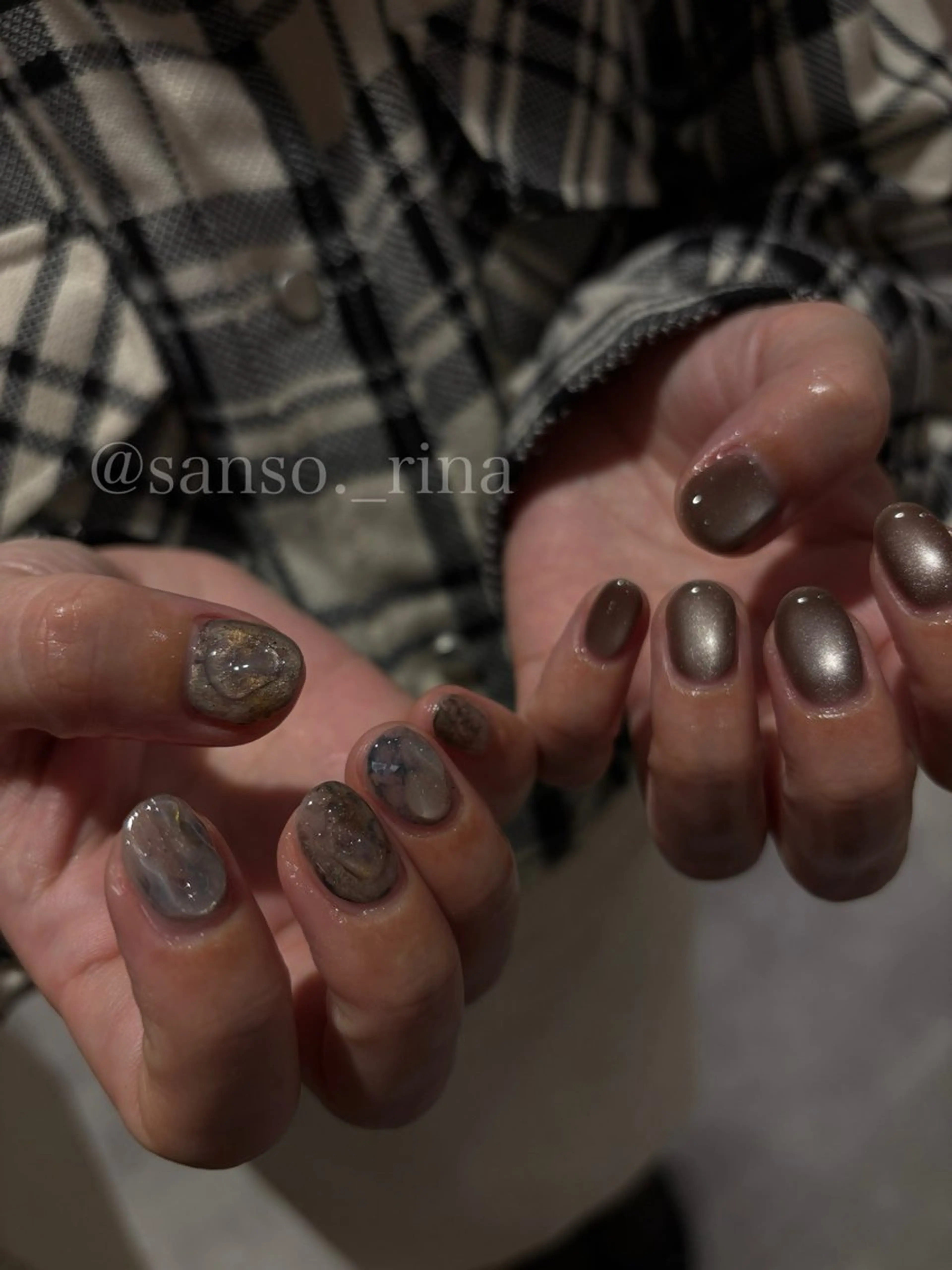 ネイル ハンドネイル フットネイル nuu  栄所属・早川 里奈のネイルデザイン