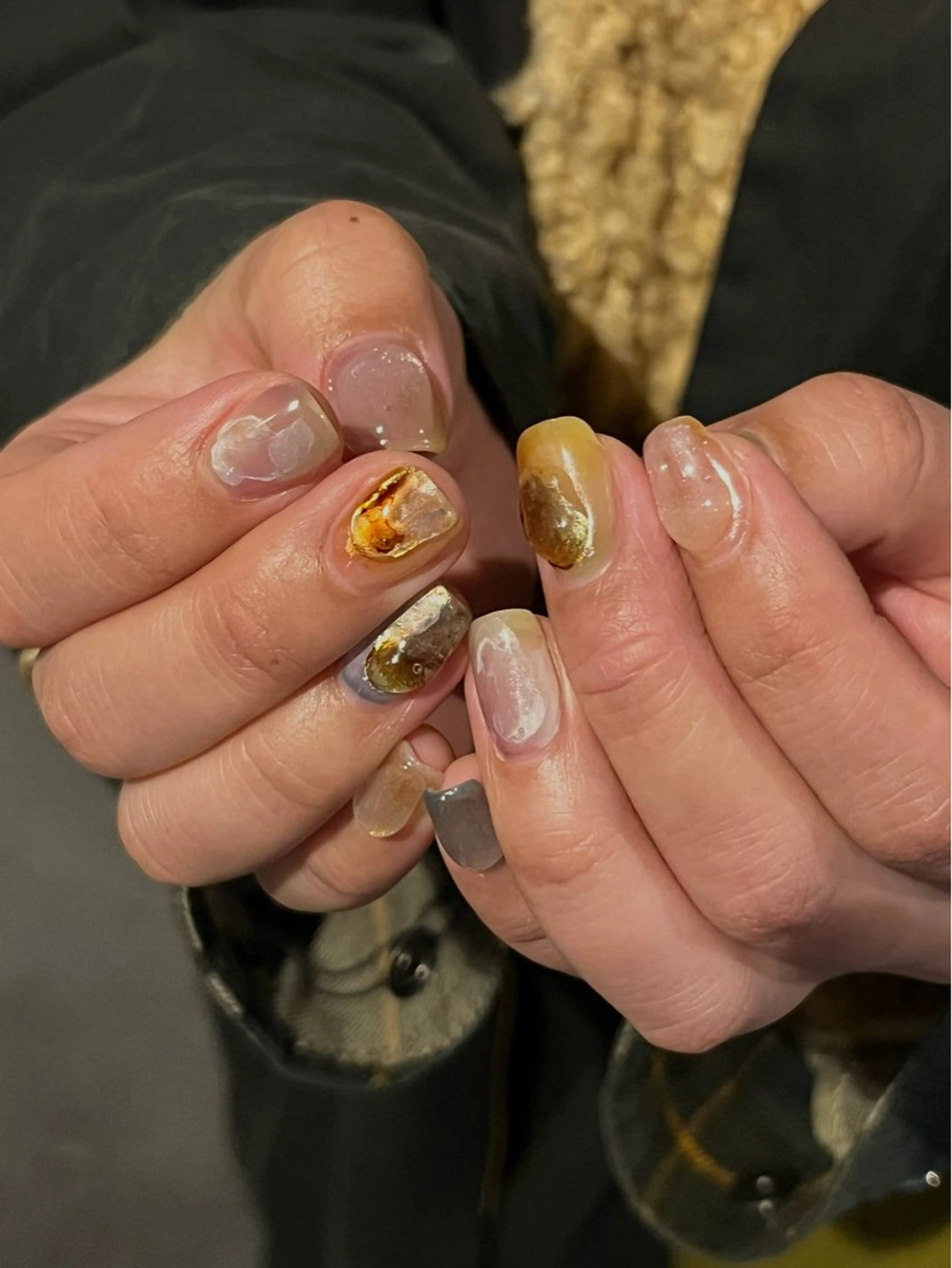 ネイル ニュアンスネイル mitsuki / Manonのネイルデザイン