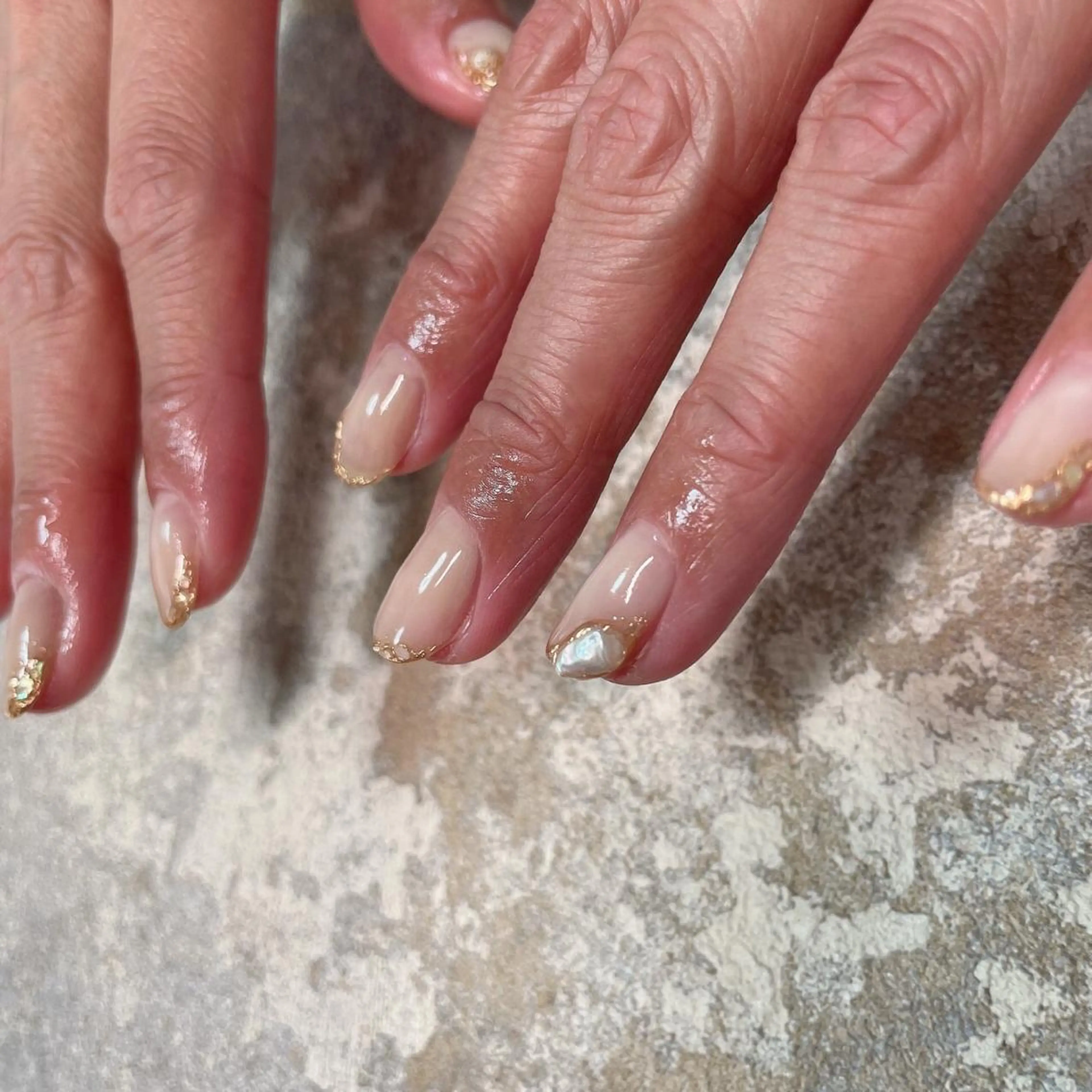 ネイル ミラーネイル ハンドネイル lilbondir. chiharuのネイルデザイン