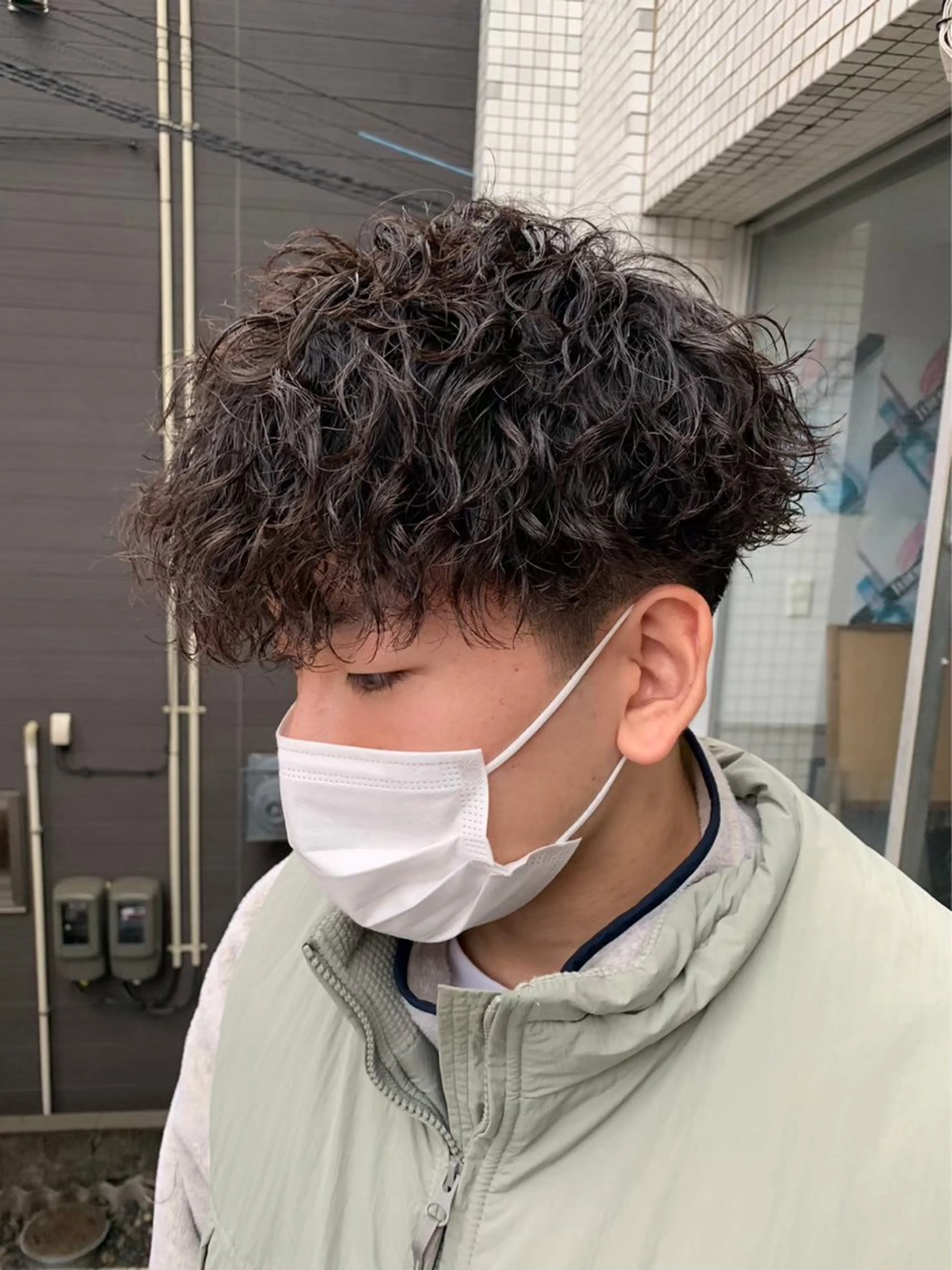 パーマ メンズ カット ヘアカラー パーマ メンズサロンLOSS所属・新潟メンズ/縮毛矯正 パーマ/mizukiのヘアスタイル