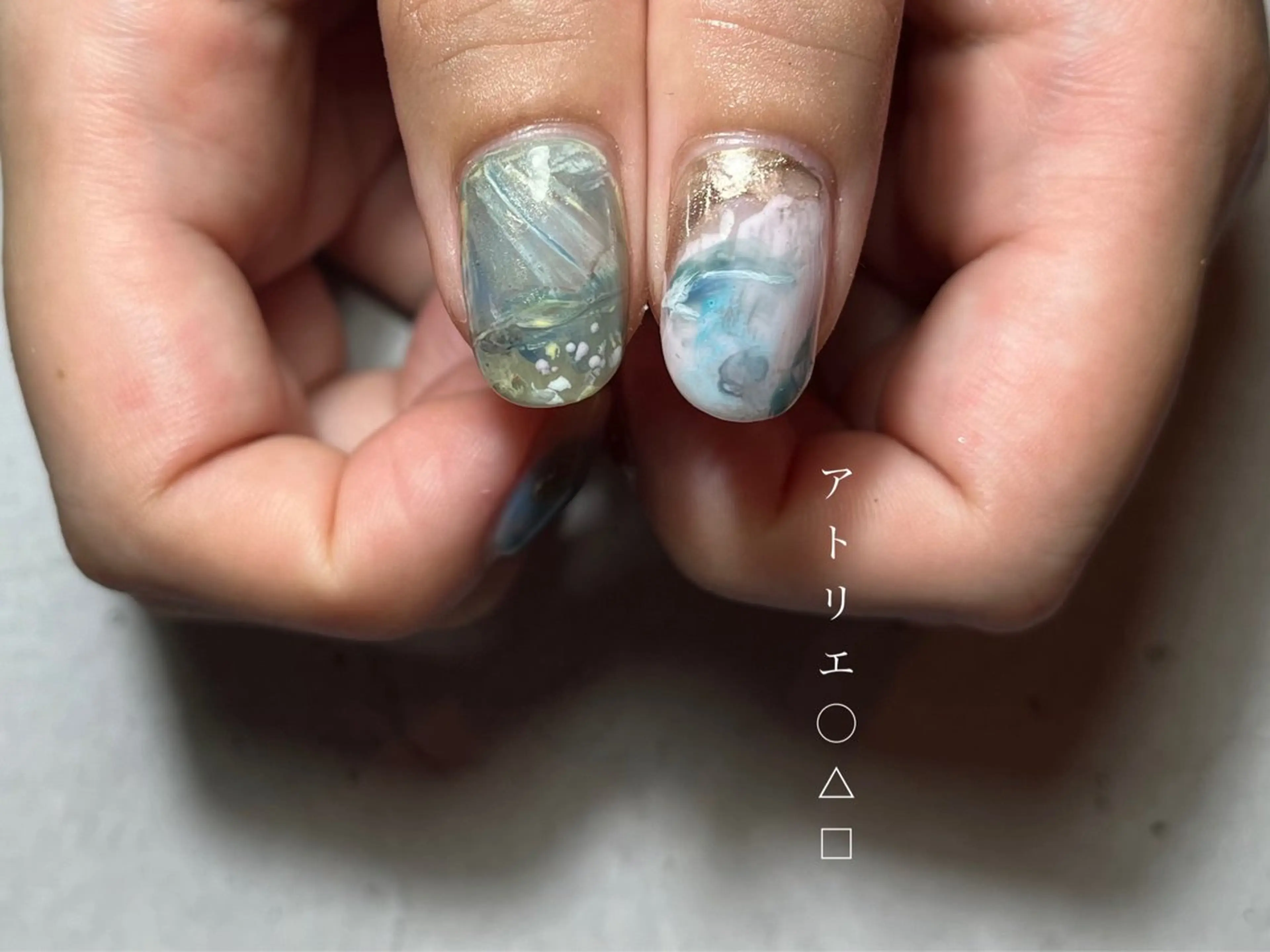 ネイル ハンドネイル アトリエ ○△□のネイルデザイン