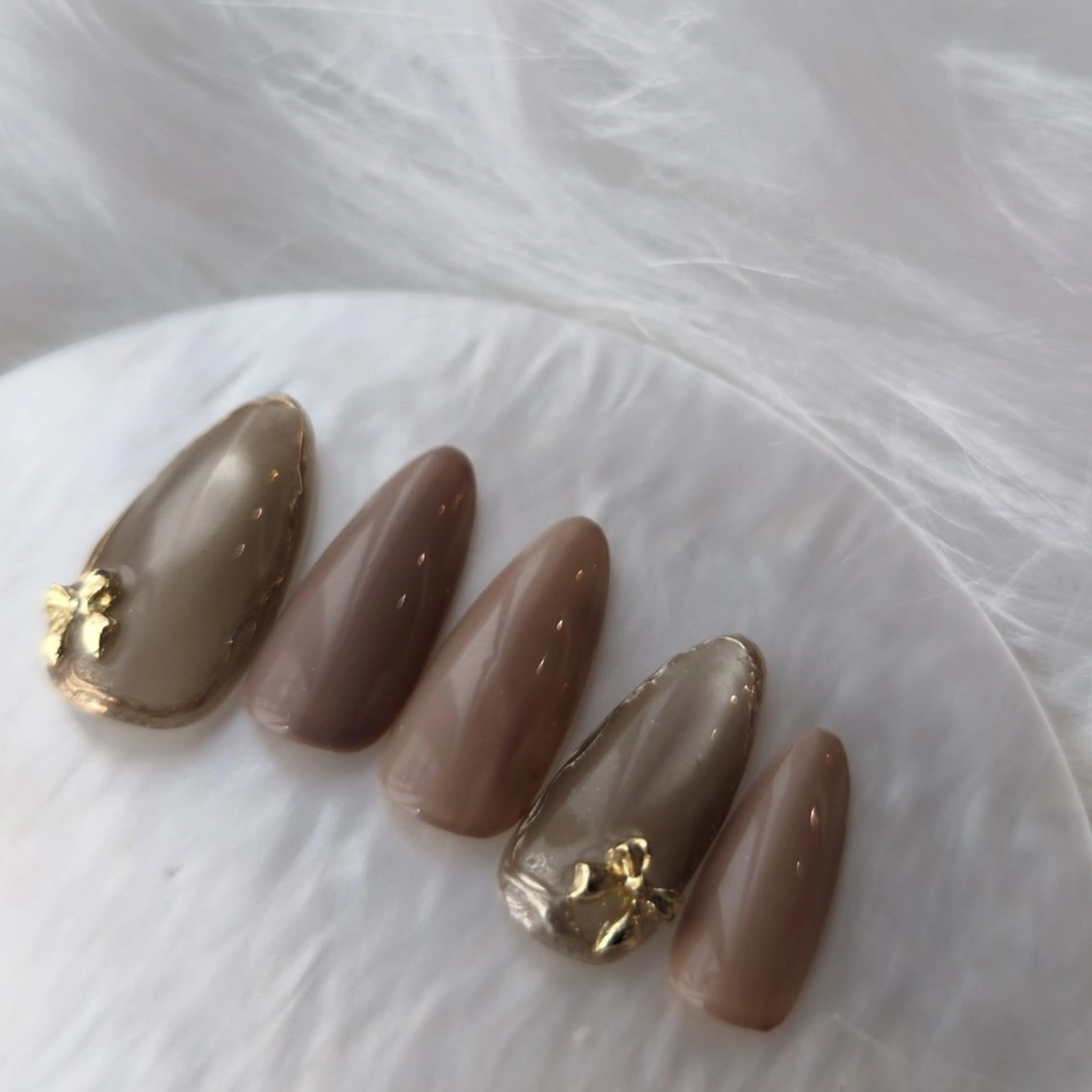 ネイル シンプルネイル ASAMI🐾 OAK nailのネイルデザイン