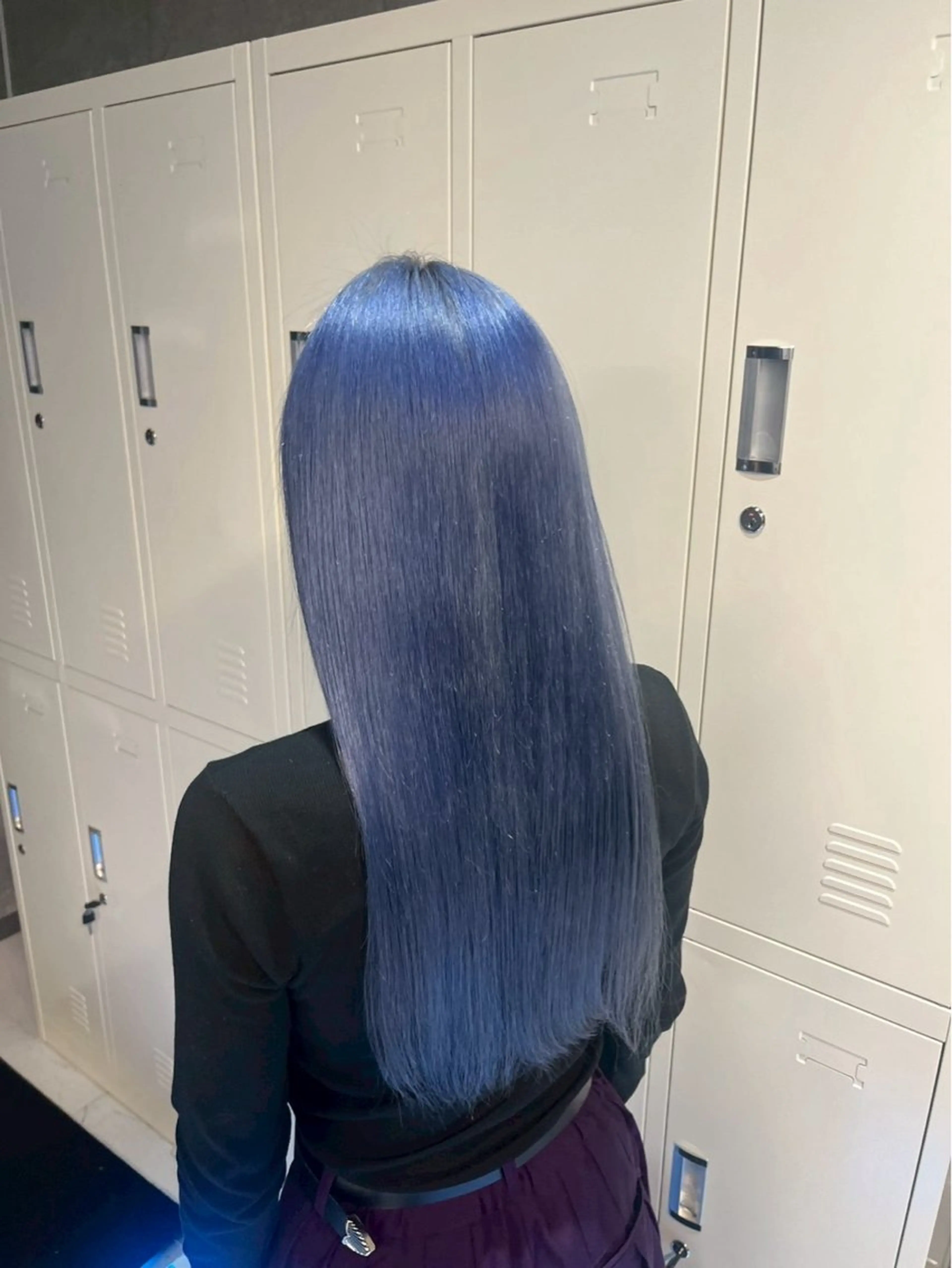 ロング カラー 🌈推し活ハイトーン 💫荒川結星のヘアスタイル