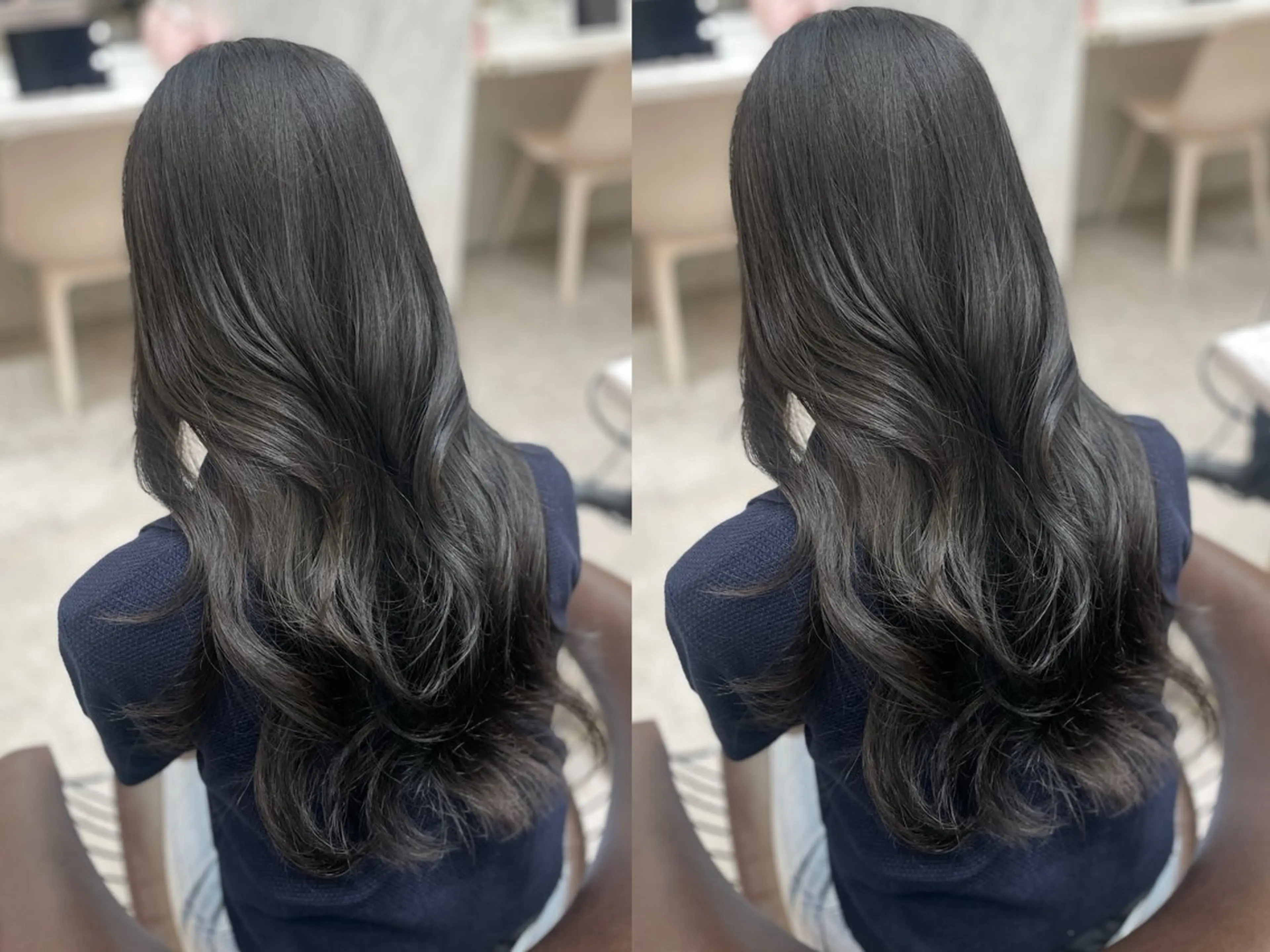 セミロング MOE 福岡韓国ヘア✧︎のヘアスタイル