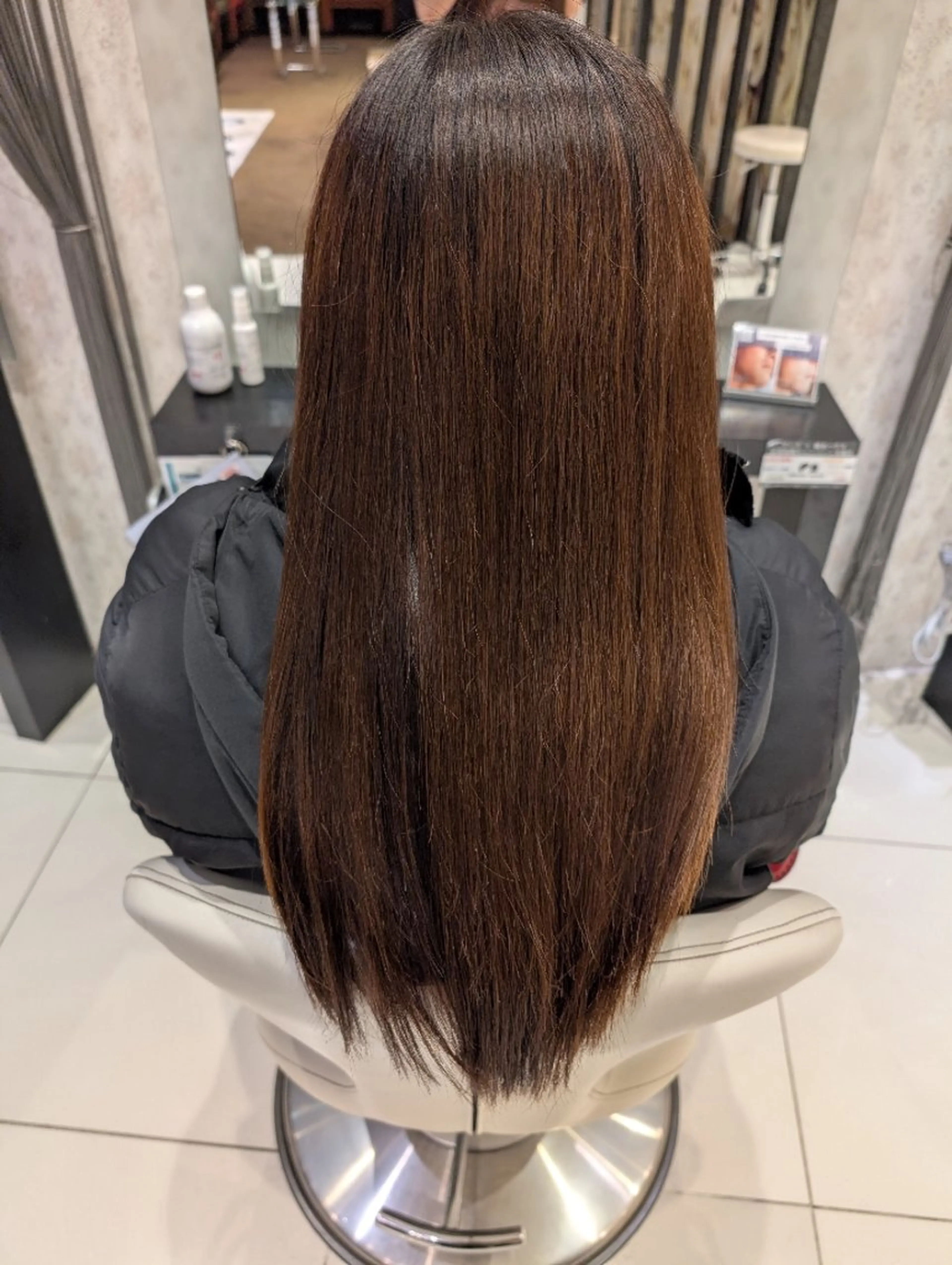 シャンプー＋ブローの写真