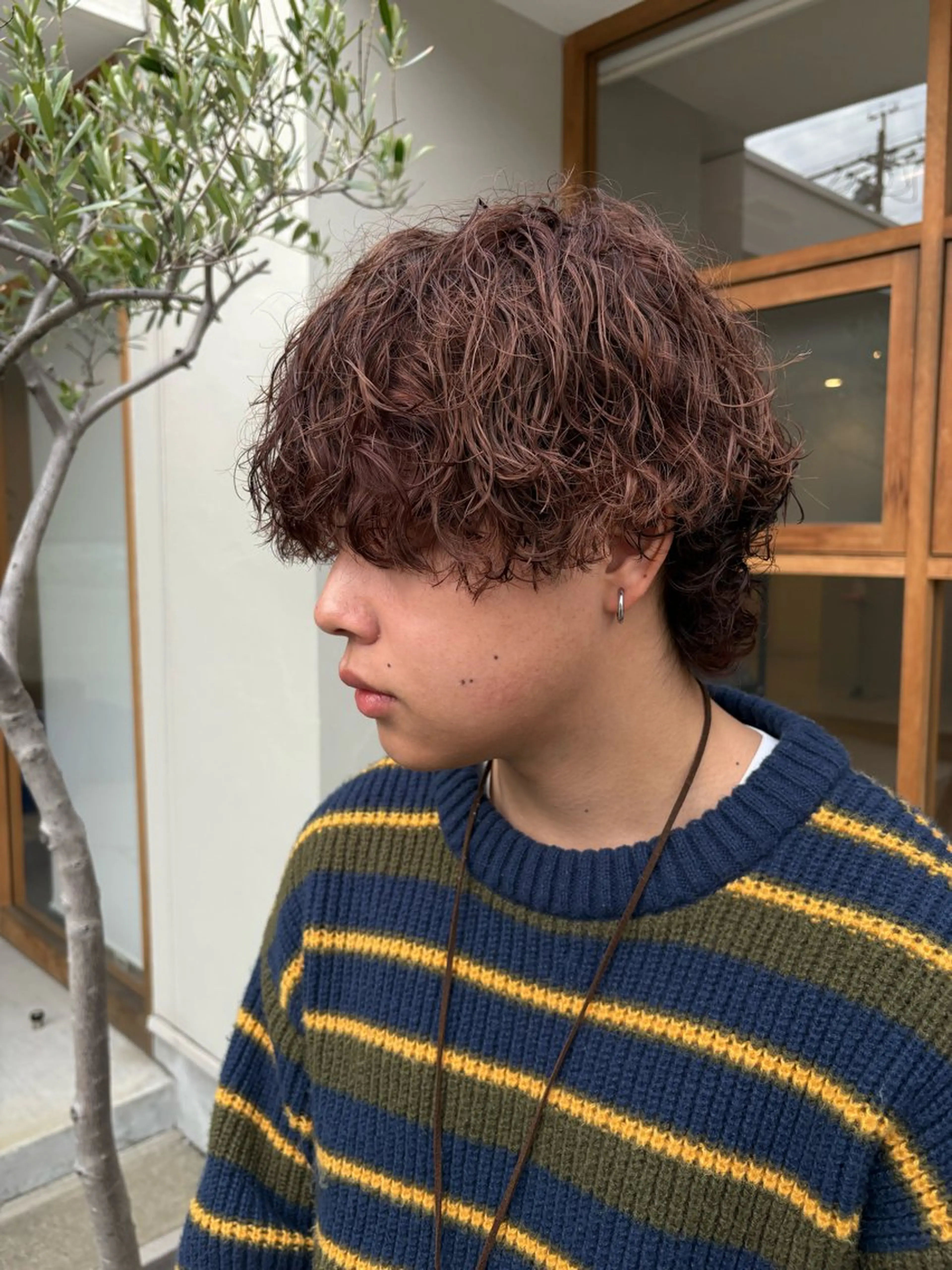 メンズ 森 理音のヘアスタイル