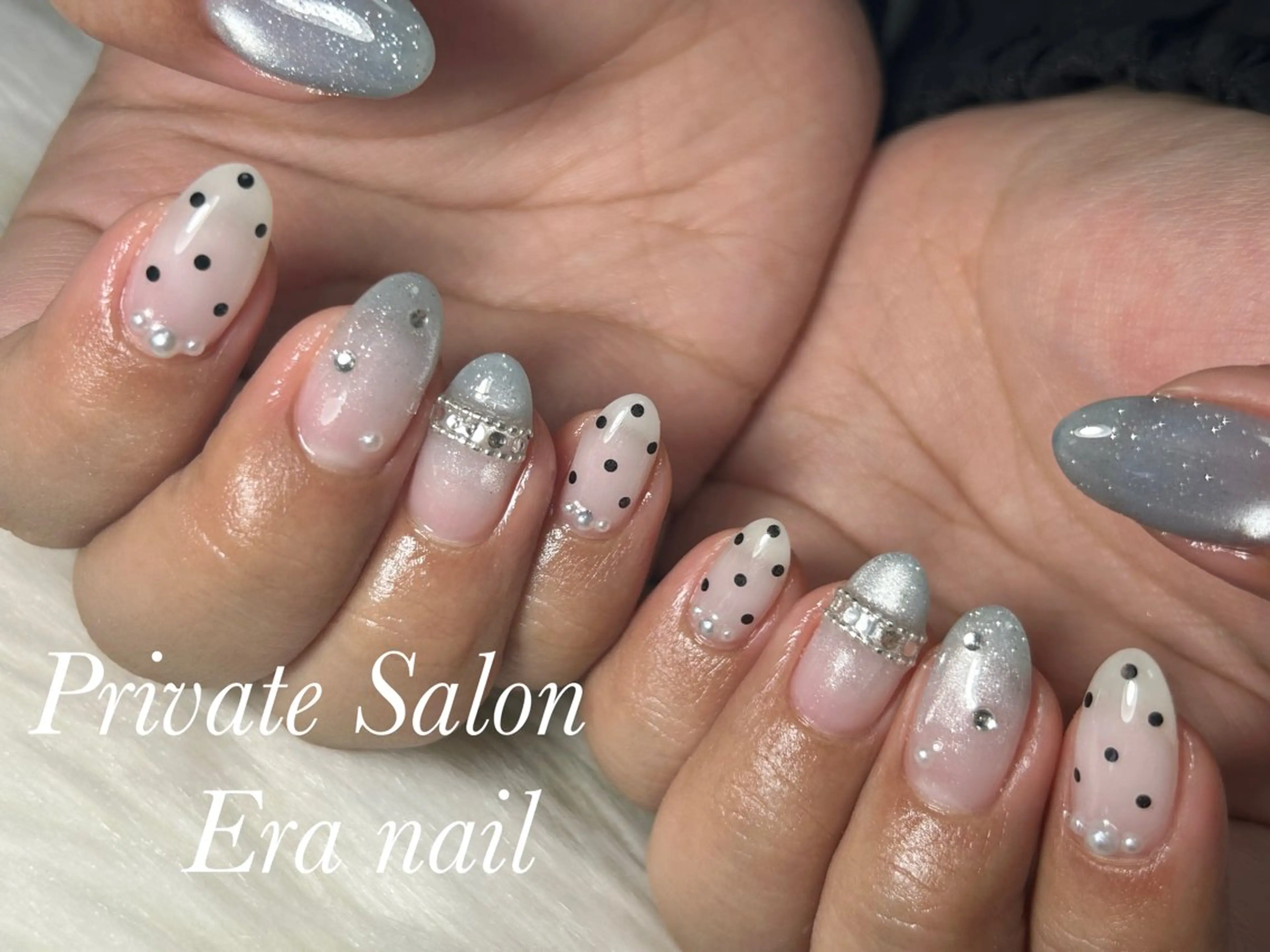 ネイル ドット ハンドネイル Era nailのネイルデザイン