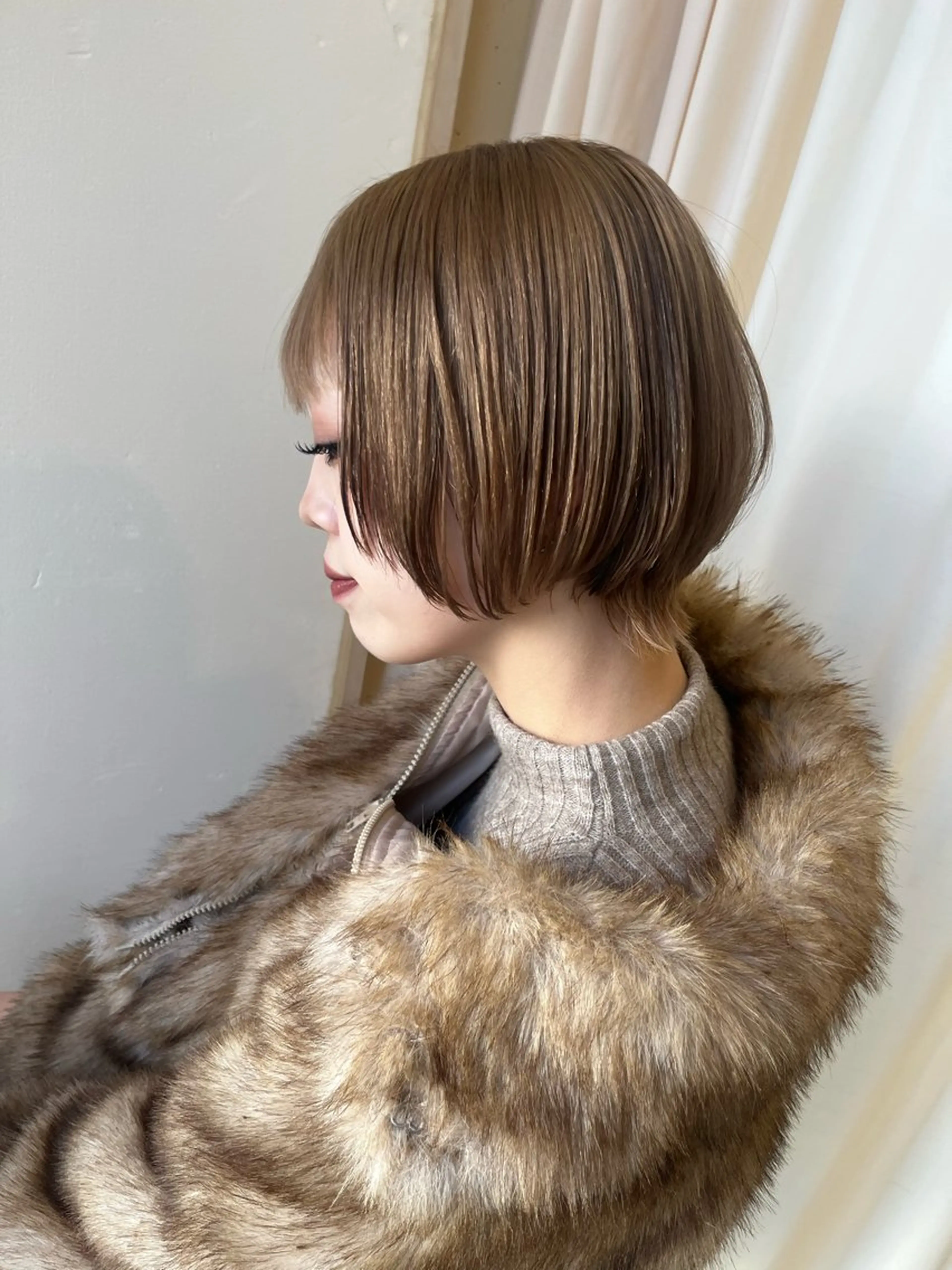 ショート ショートヘア ウルフカット 松下 鈴のヘアスタイル