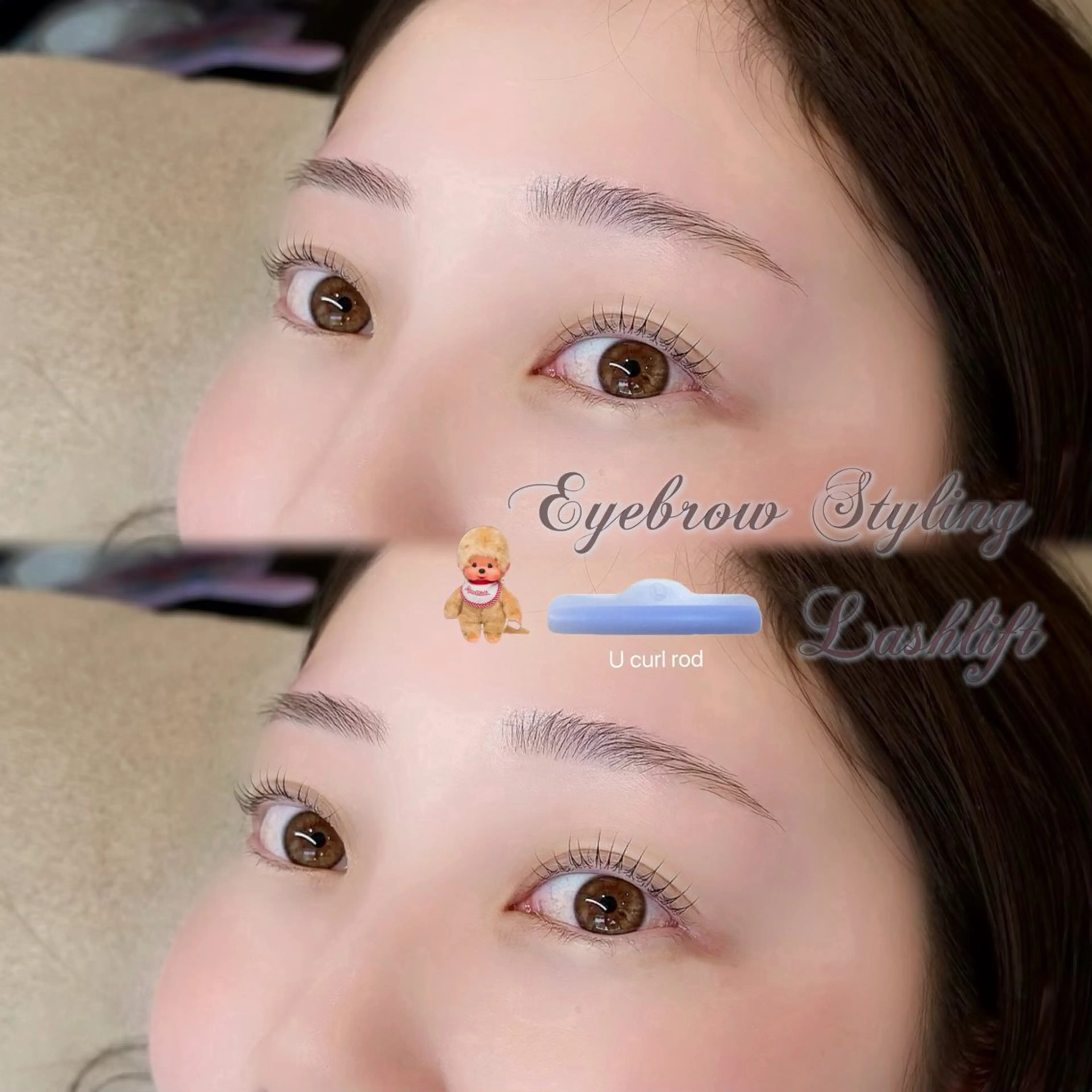 まつ毛パーマ&眉waxの写真