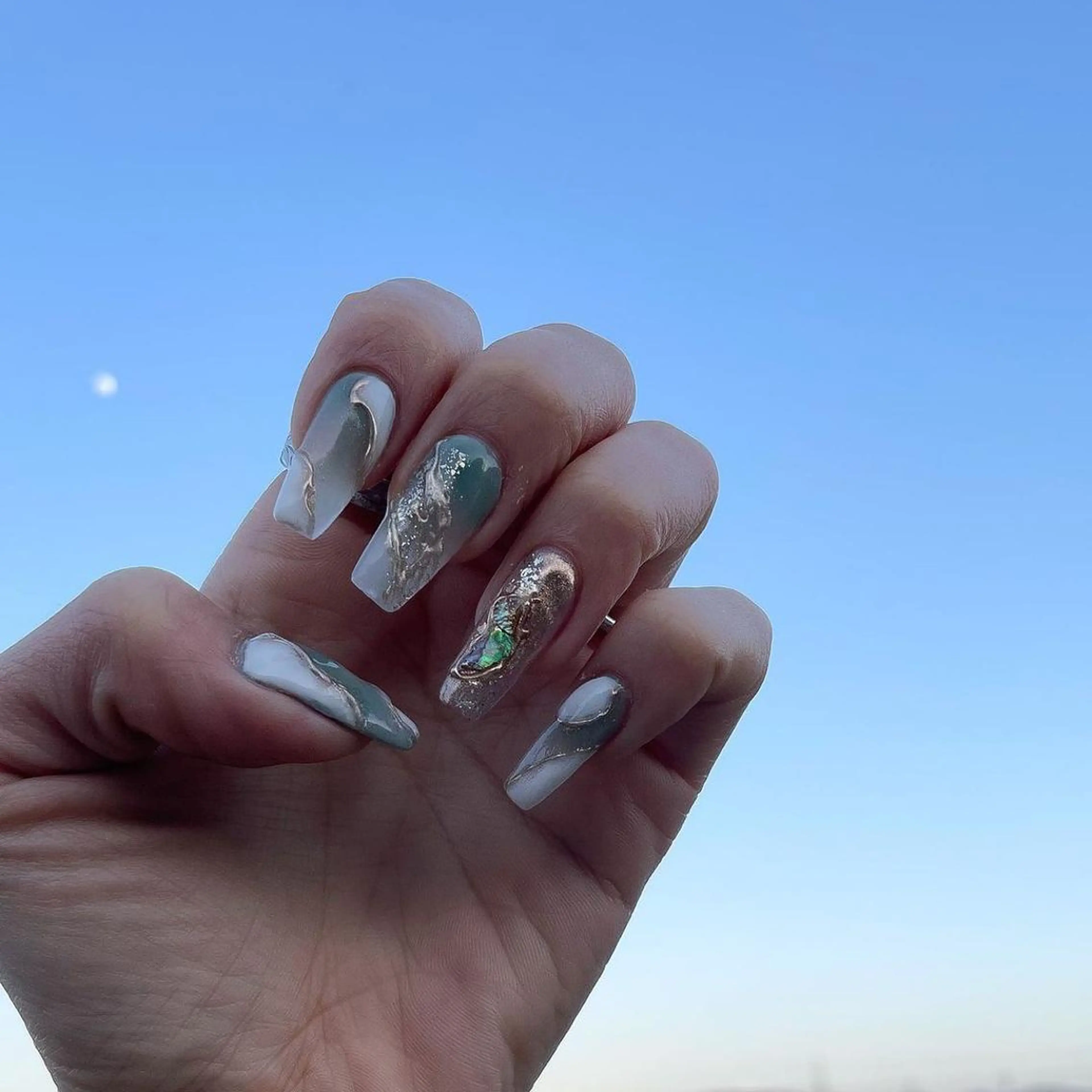 ネイル スカルプネイル nail salon Be.のネイルデザイン