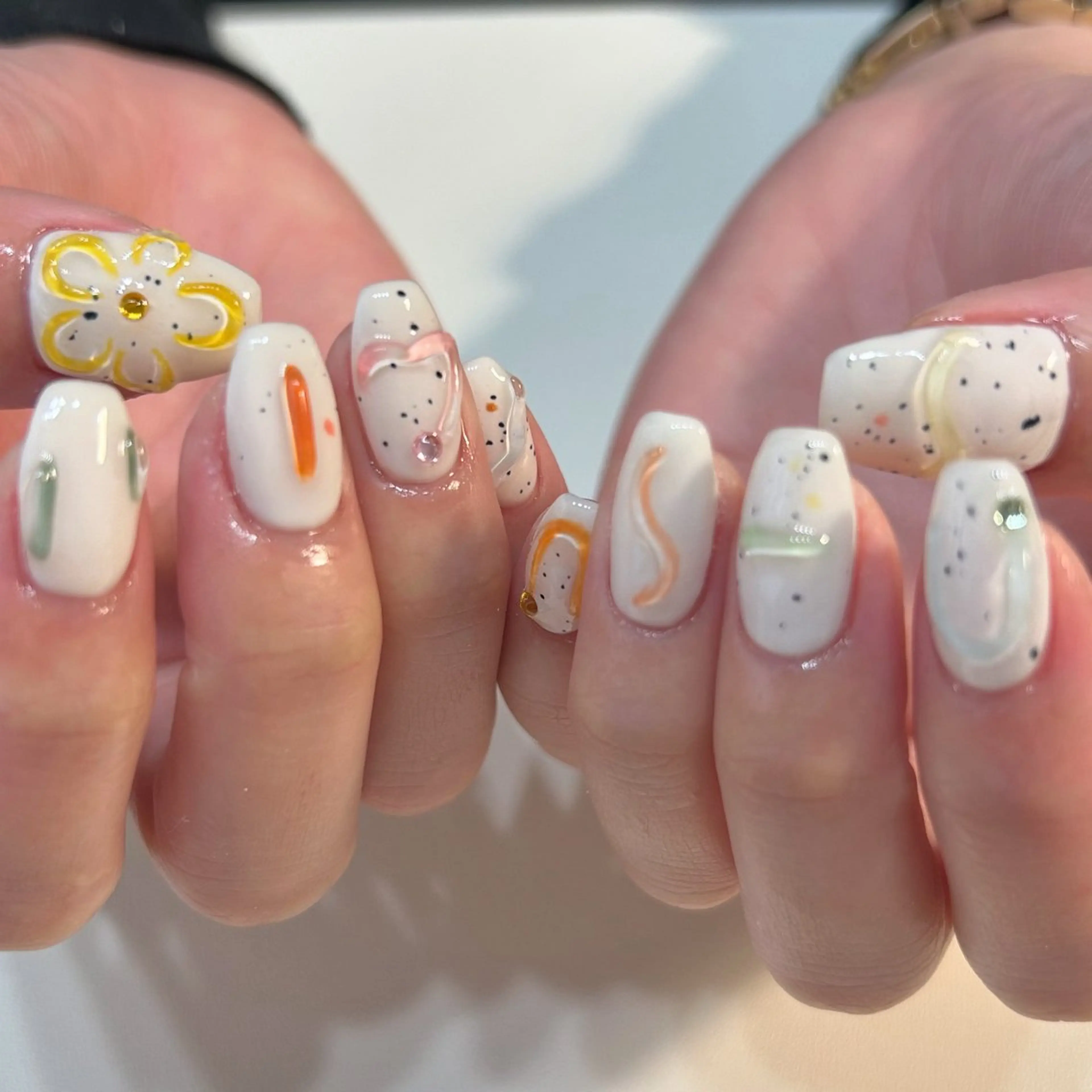 ネイル ぷっくりネイル tenoteno nail/yuuriのネイルデザイン