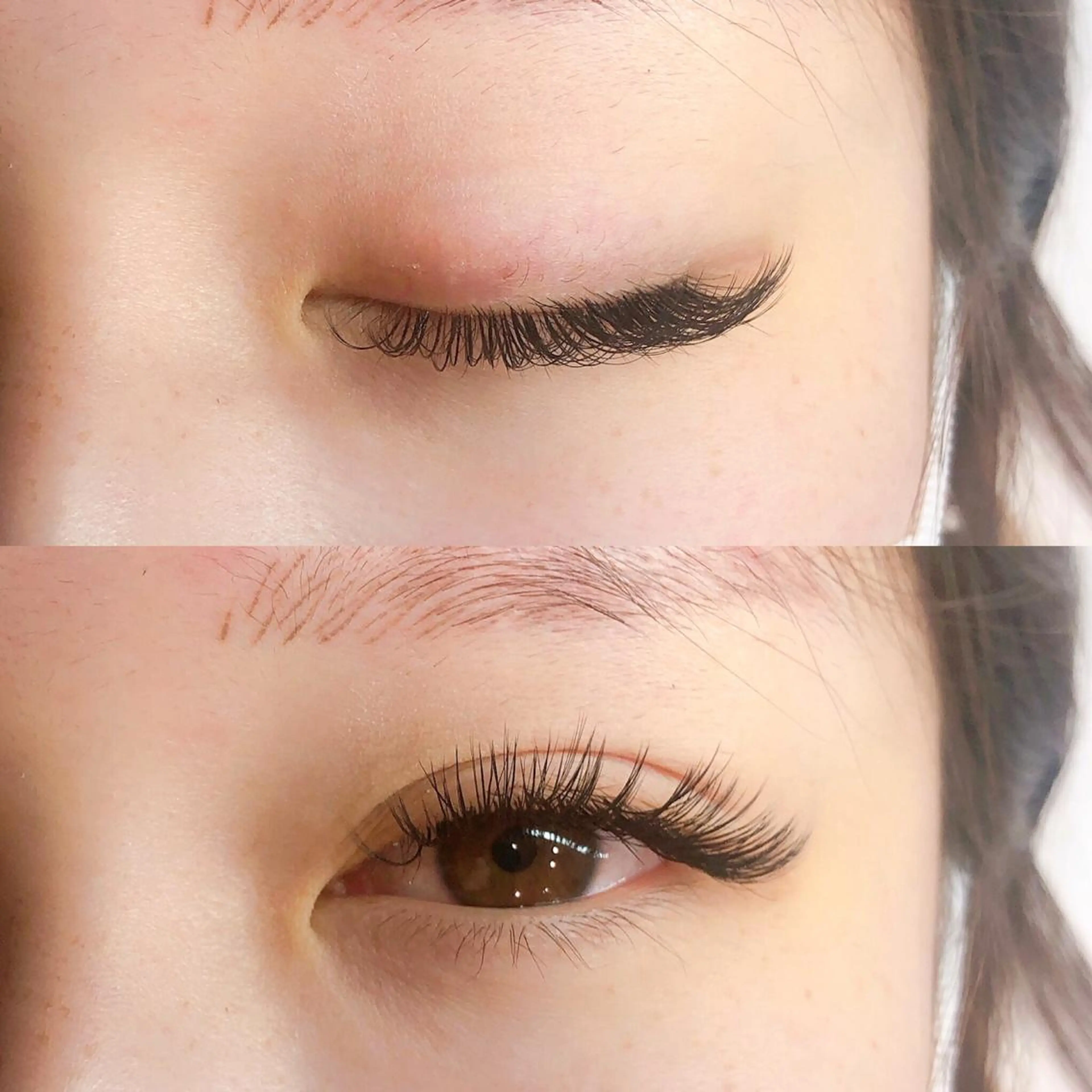 マツエク・マツパ . Minaのマツエク・マツパデザイン