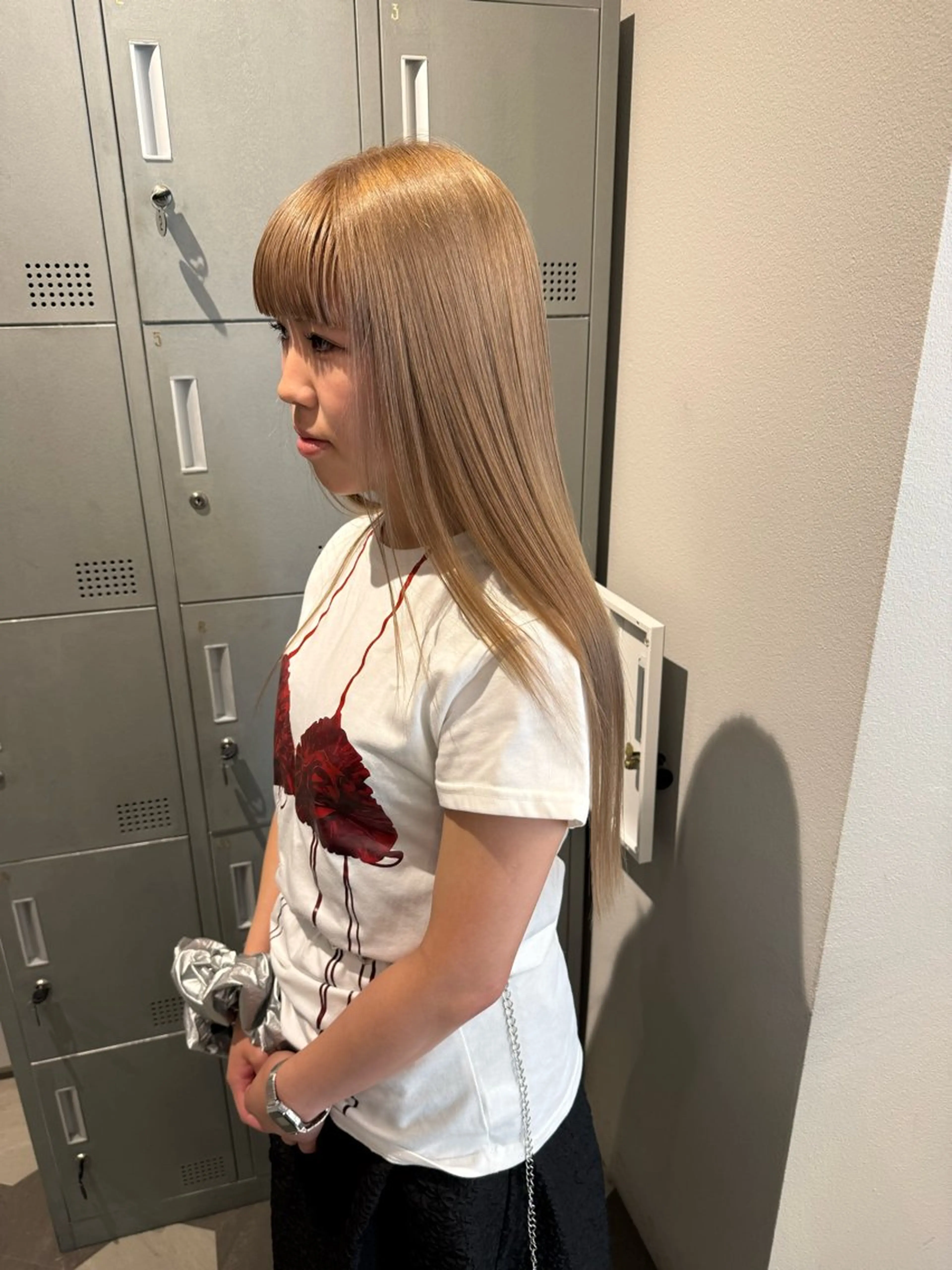 ロング カラー ヘアカラー ブリーチ/アレンジ 天満/chihiroのヘアスタイル