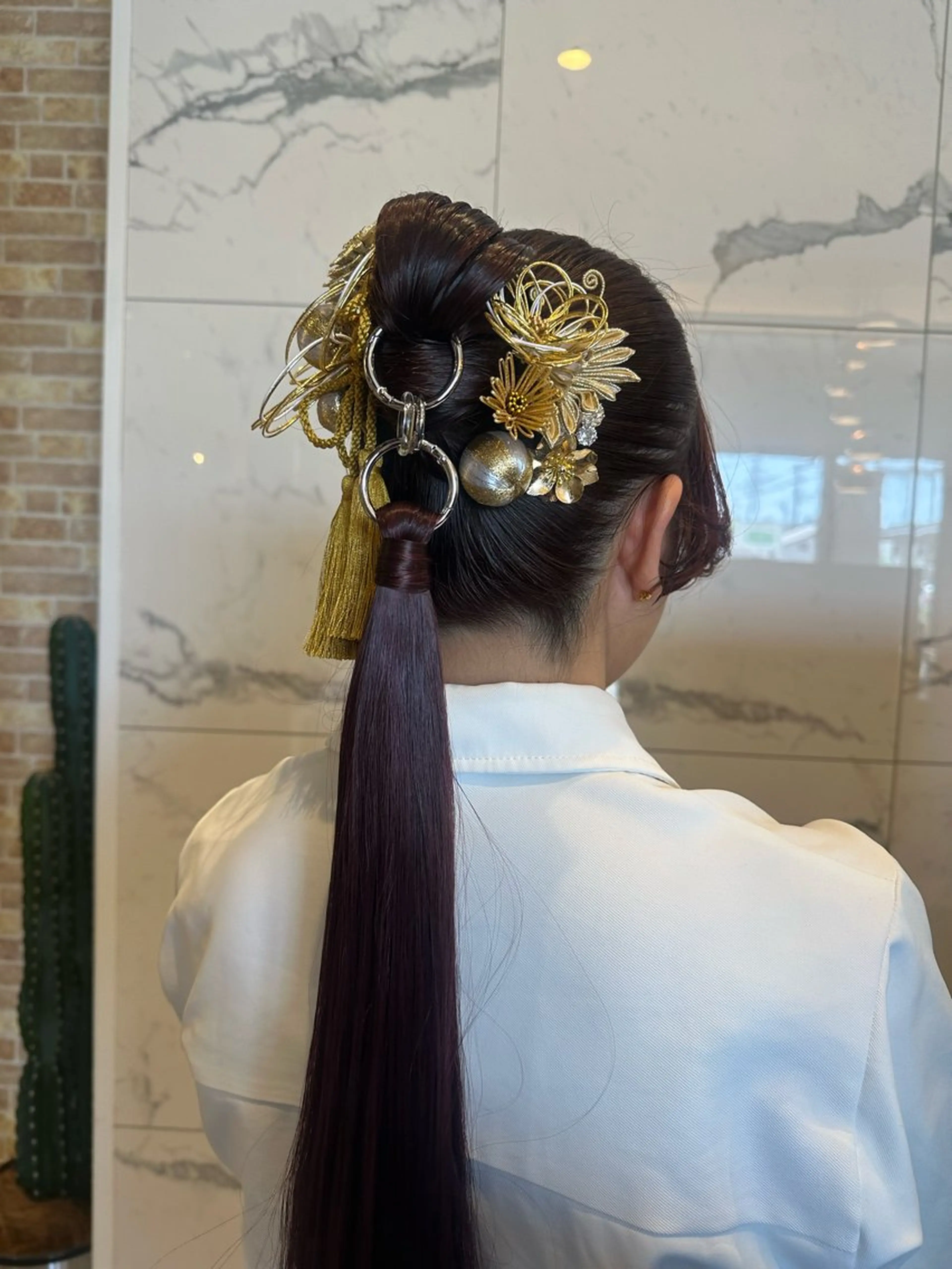 ミディアム ヘアセット arl 豊田店のヘアスタイル