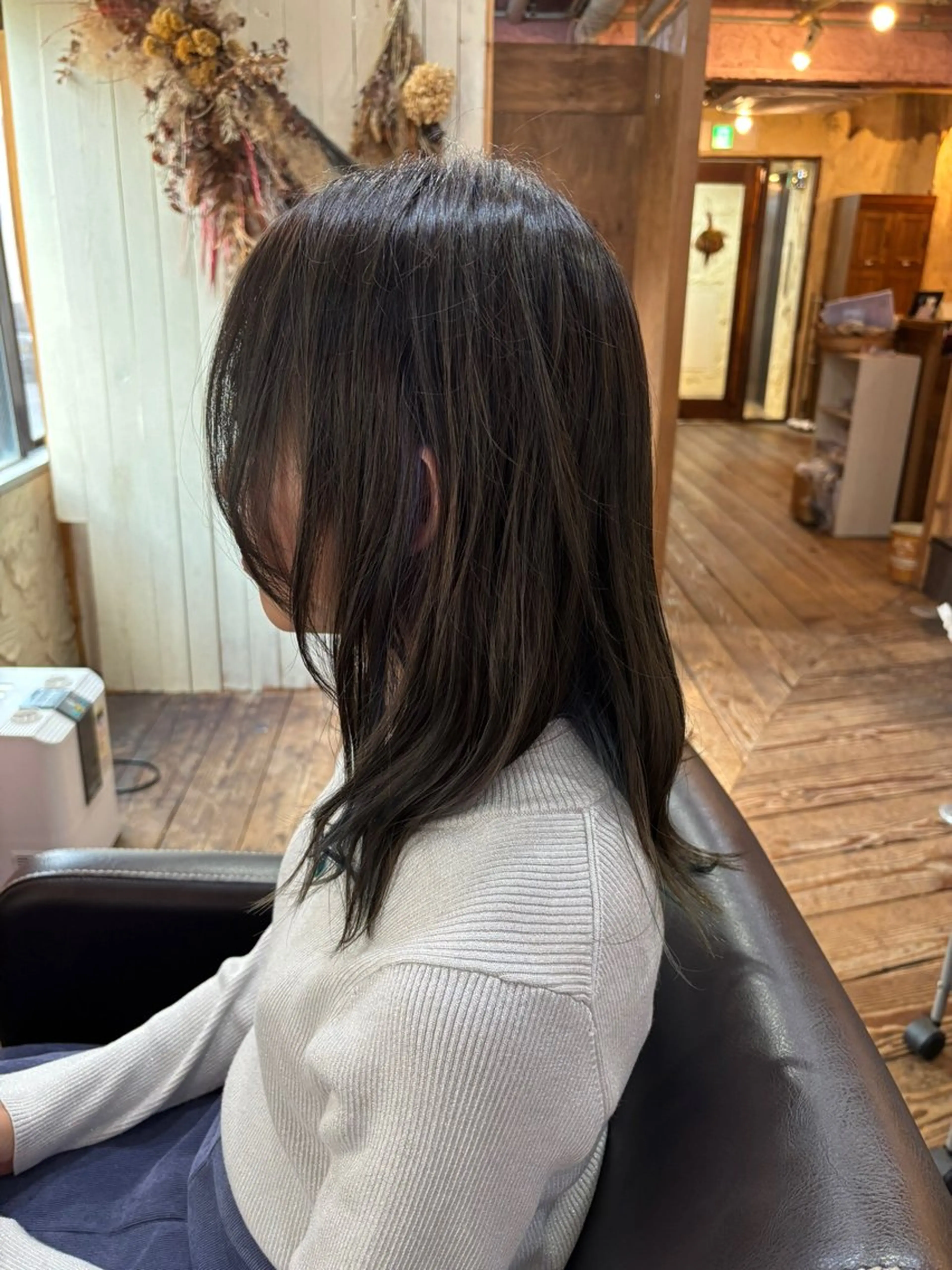 ロング 川嶋 暢晃のヘアスタイル