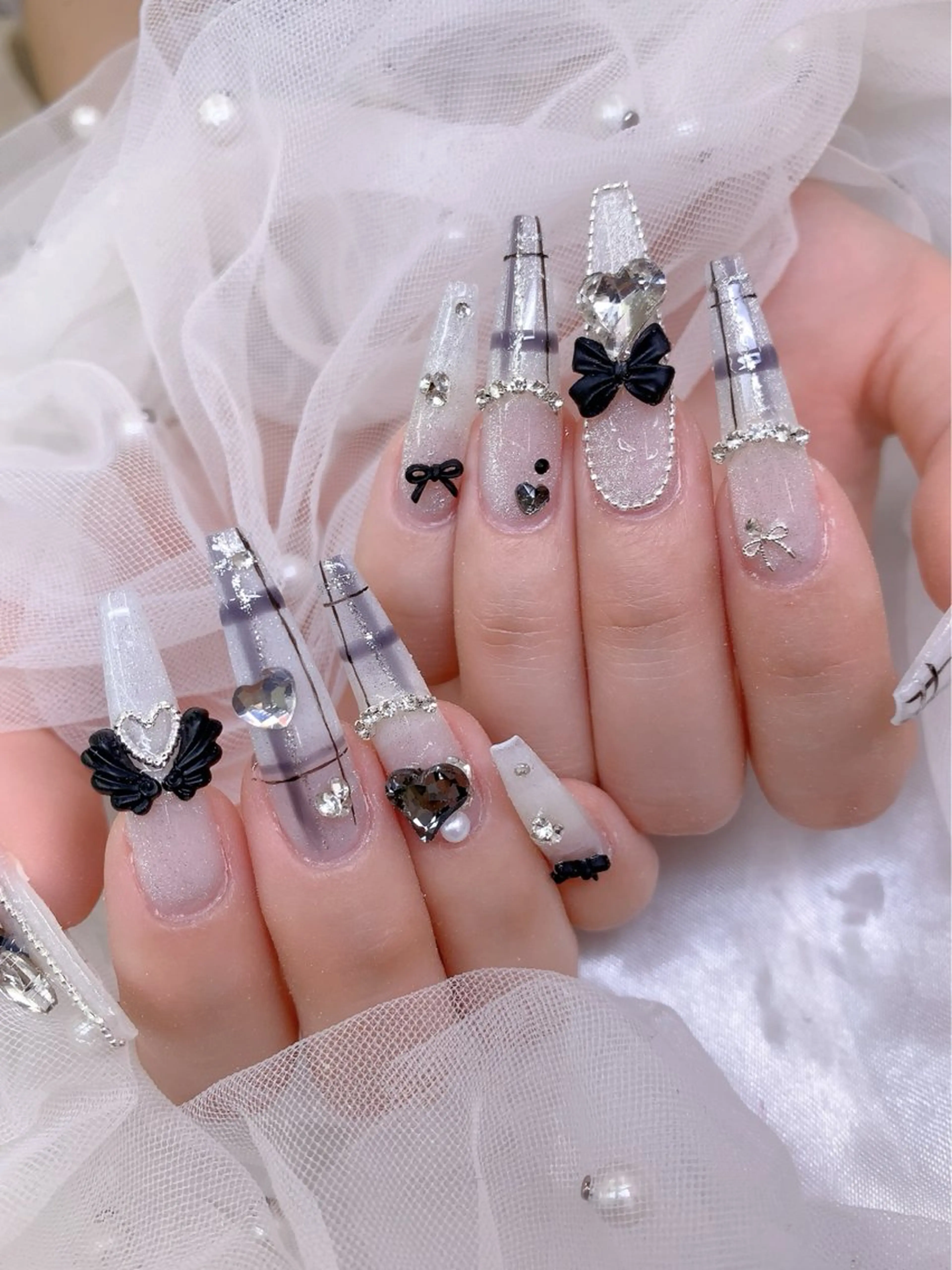 ネイル U・mi nail salon【長さ出し/パラジェル/持ち込み/定額ネイル/学割U24】所属・Uminail ゆうゆうのネイルデザイン