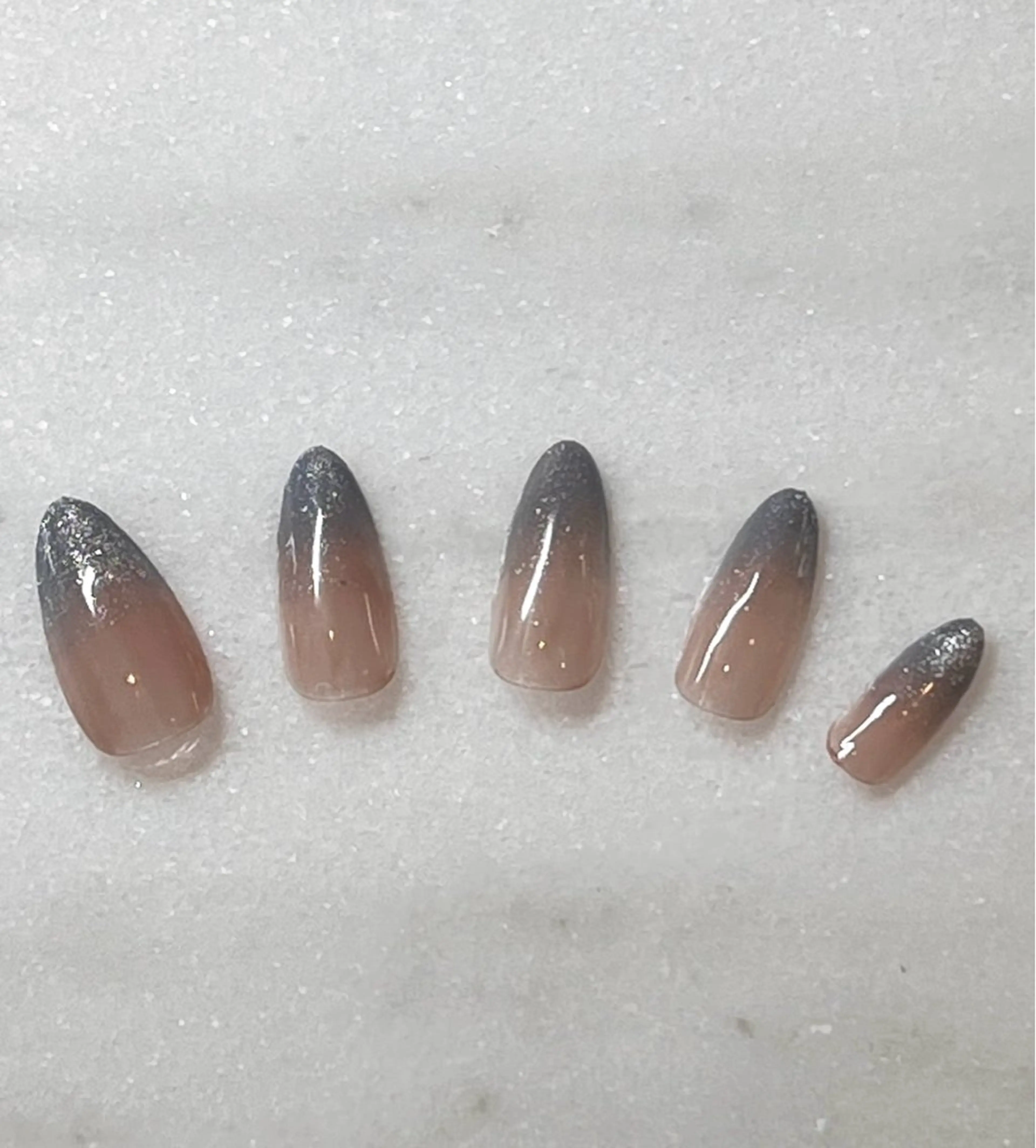 ネイル 桜ネイル グラデーション ラメ(グリッター) 春ネイル ハンドネイル Pearl me所属・〜Pearl me〜 Michiのネイルデザイン