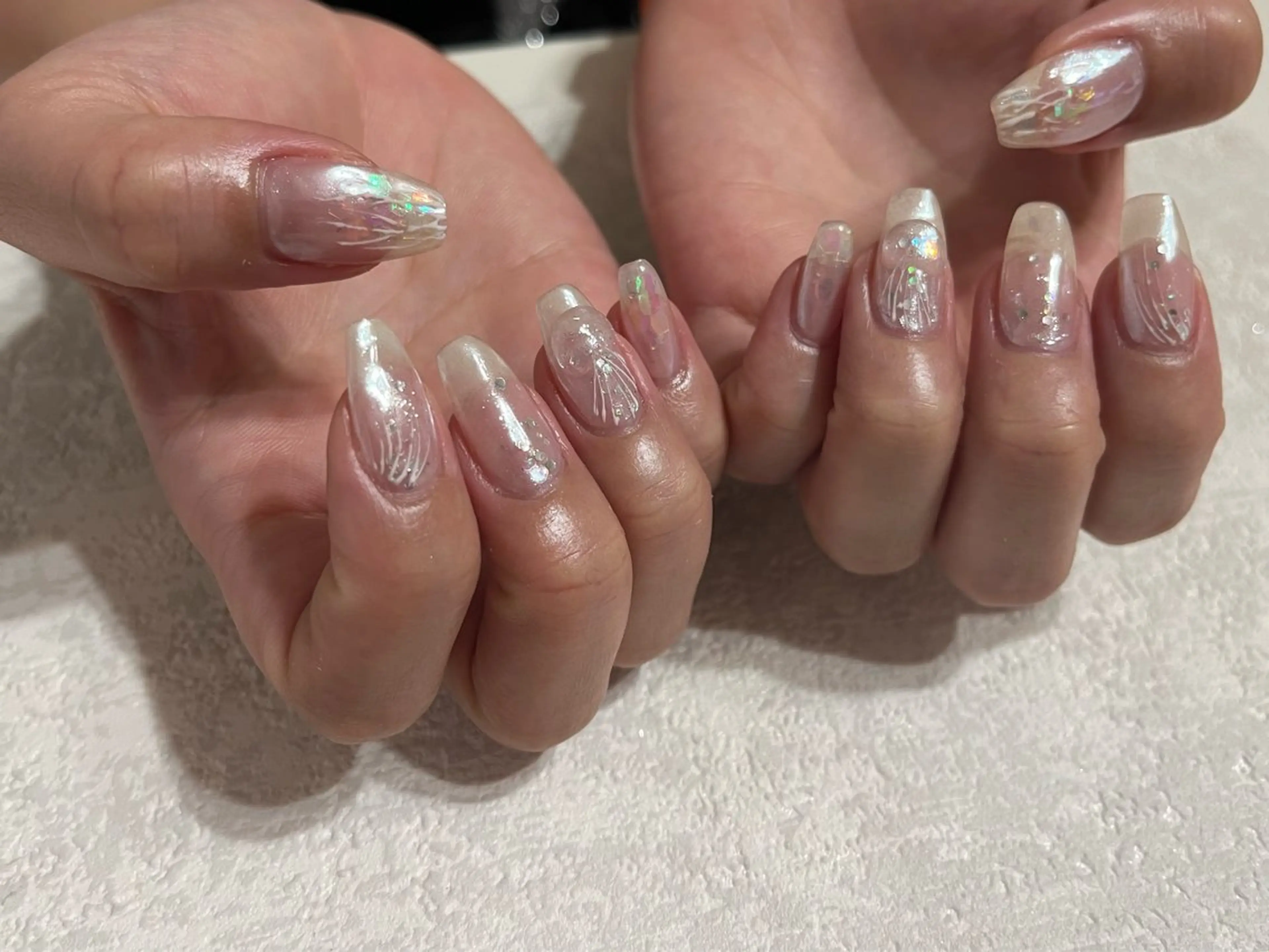 ネイル ジェルネイル メンズネイル パラジェル 夏ネイル ワンホンネイル kikinail 溝の口のネイルデザイン