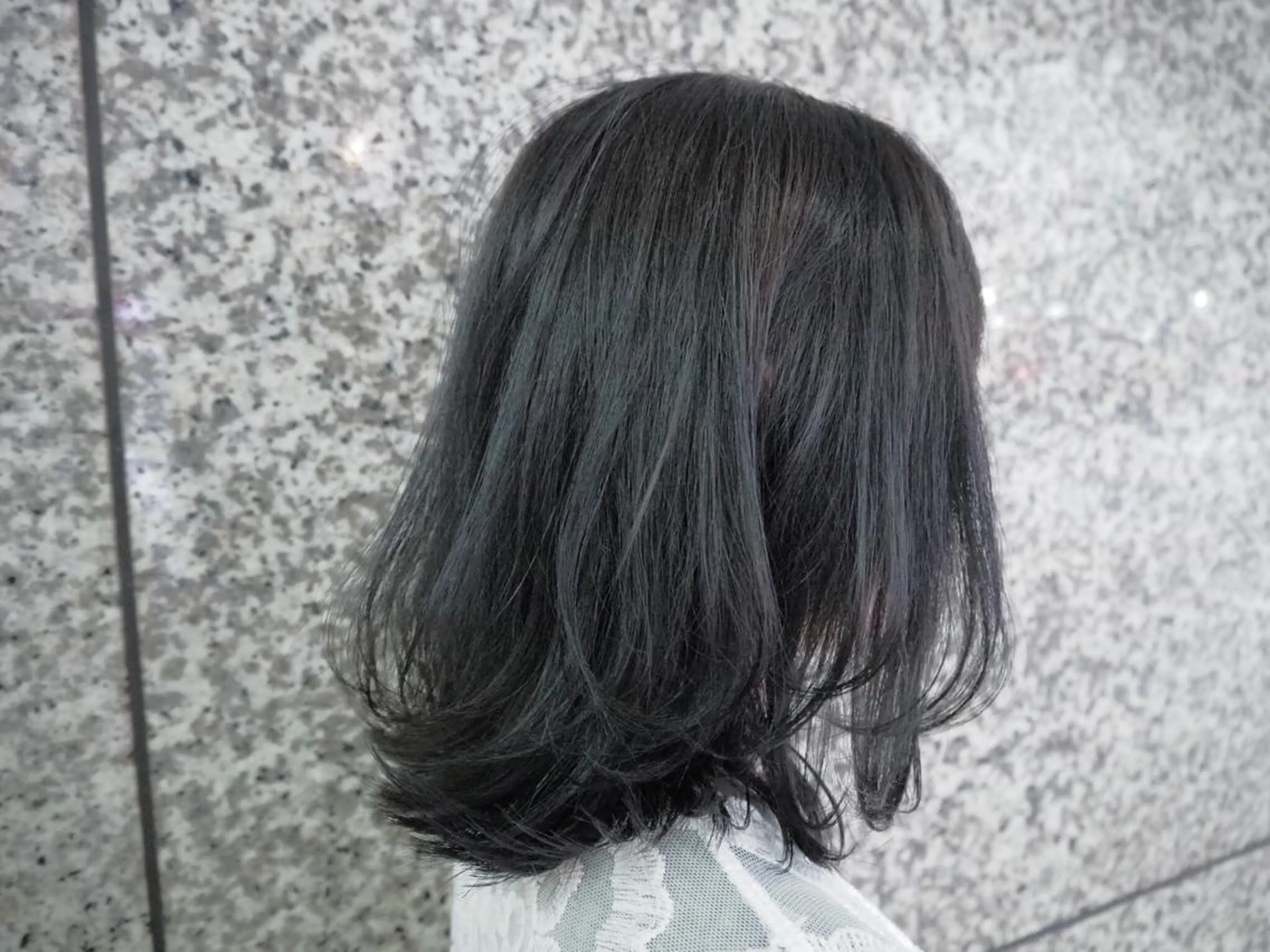 ミディアム カラー カット ヘアカラー トリートメント 菅村 勇亮のヘアスタイル