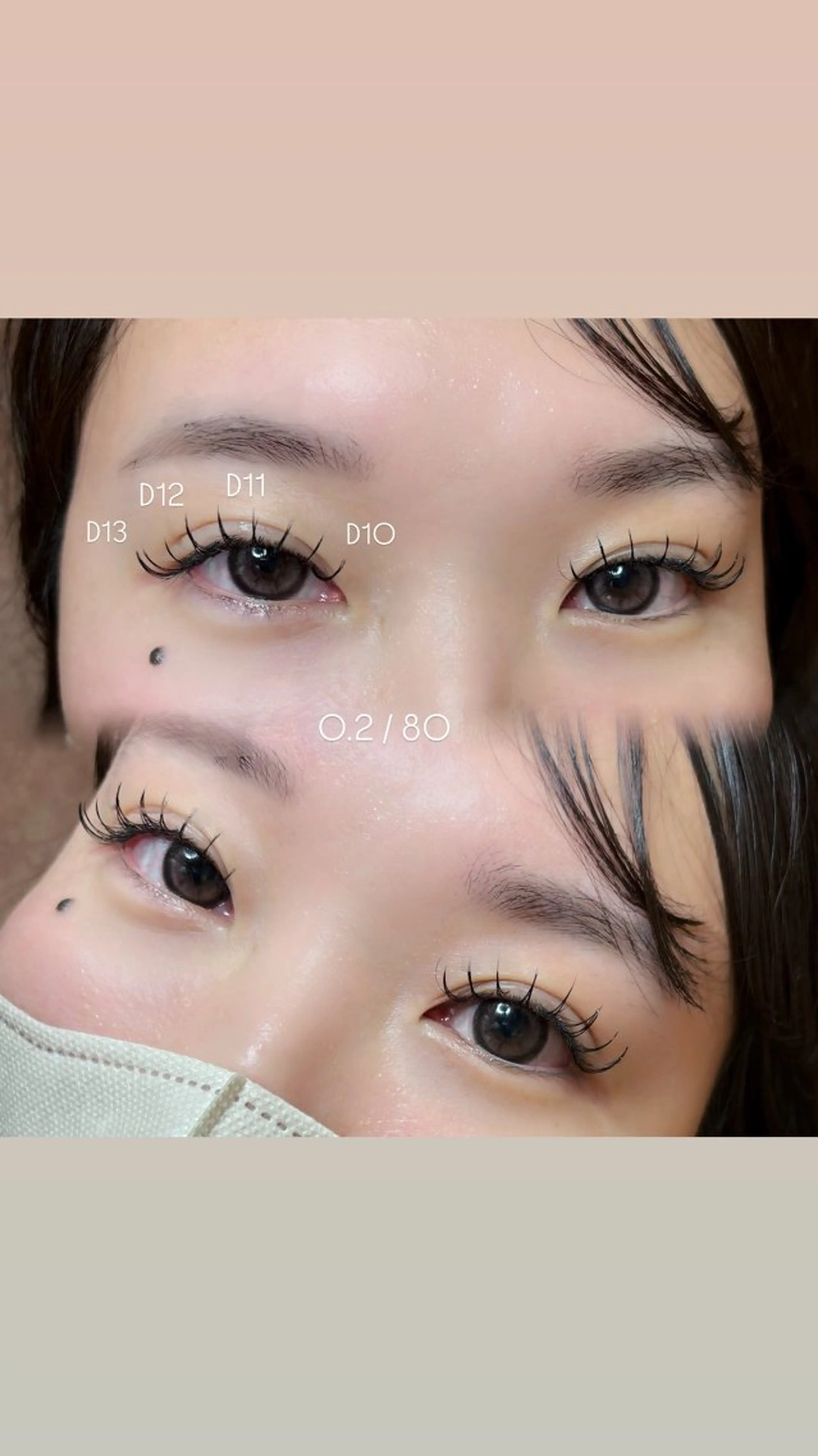 マツエク・マツパ Antia  EyelashClub所属・青木 妃代梨のマツエク・マツパデザイン