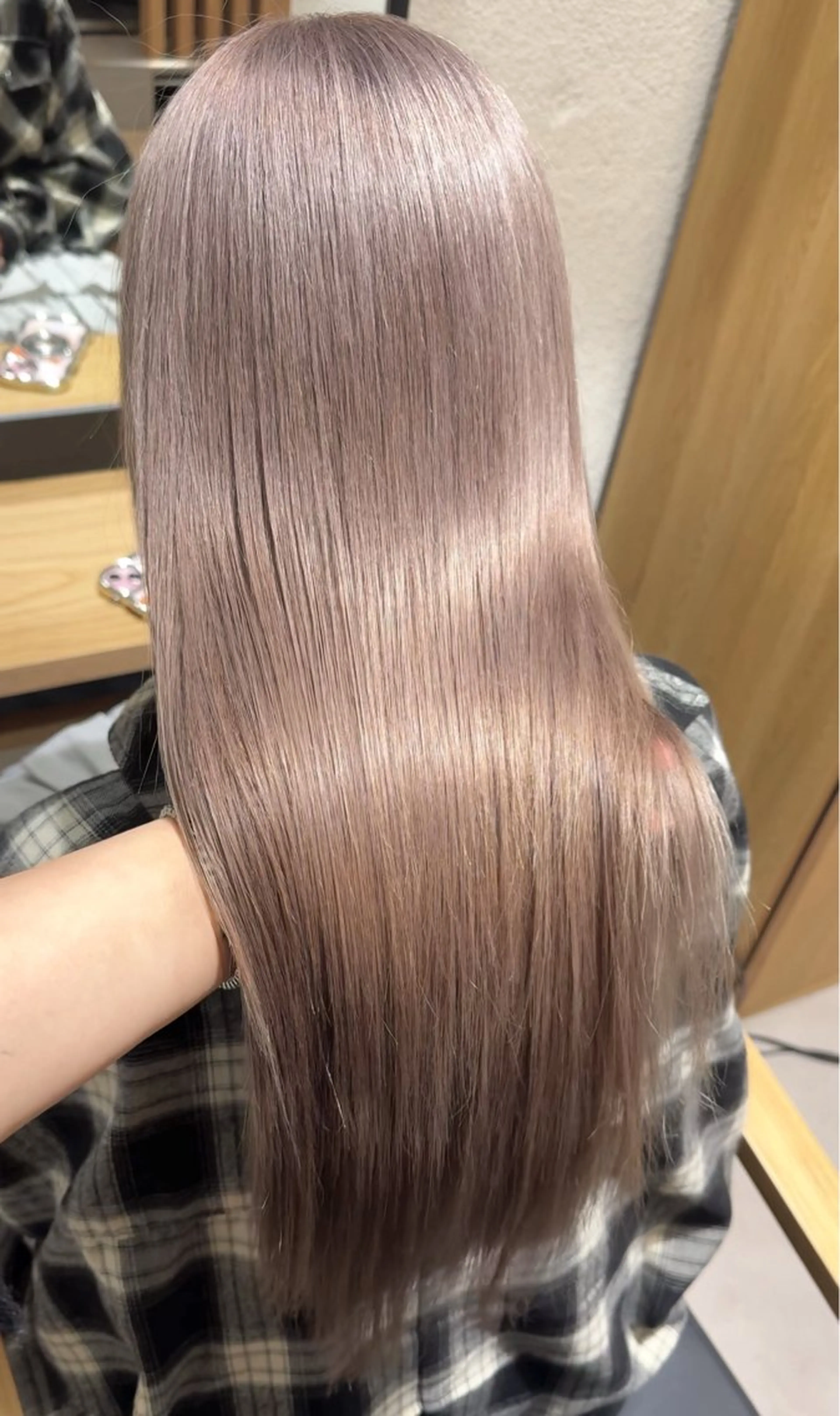 ロング ヘアカラー たかはし るなのヘアスタイル