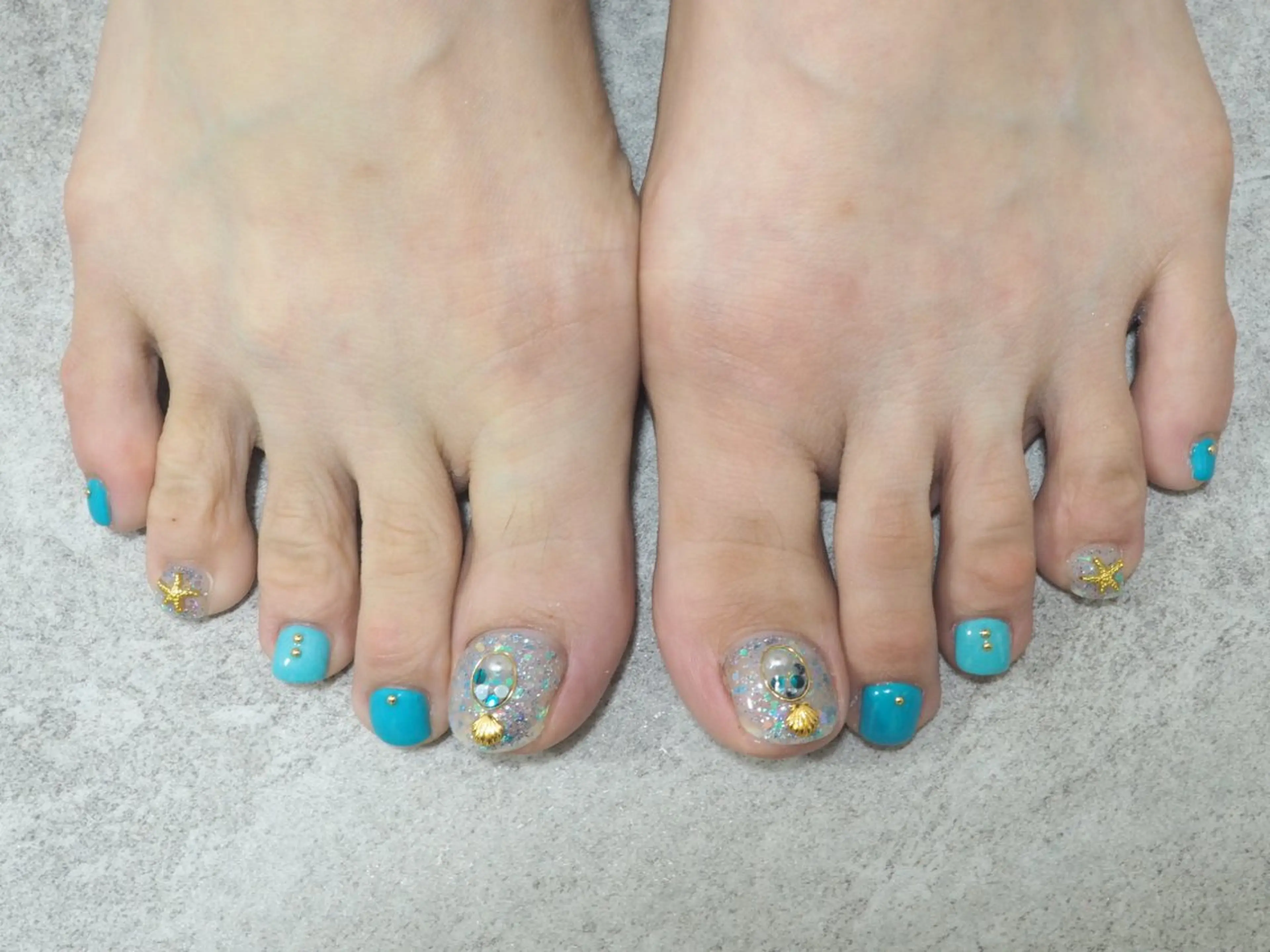 【オフあり○】FOOT🧸10本アート🤎の写真