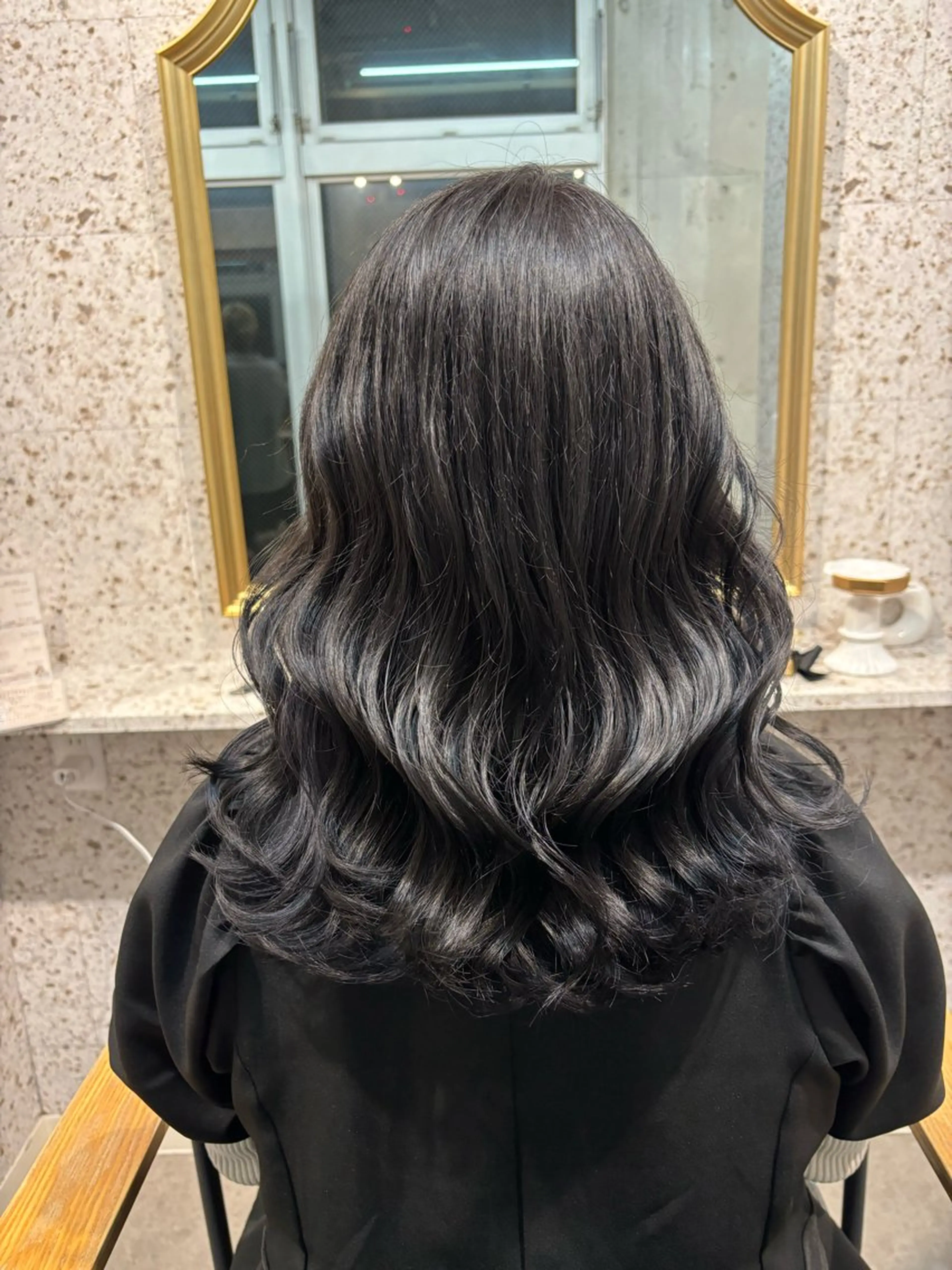 ミディアム 韓国風ヘア ito 小山綾花のマツエク・マツパデザイン