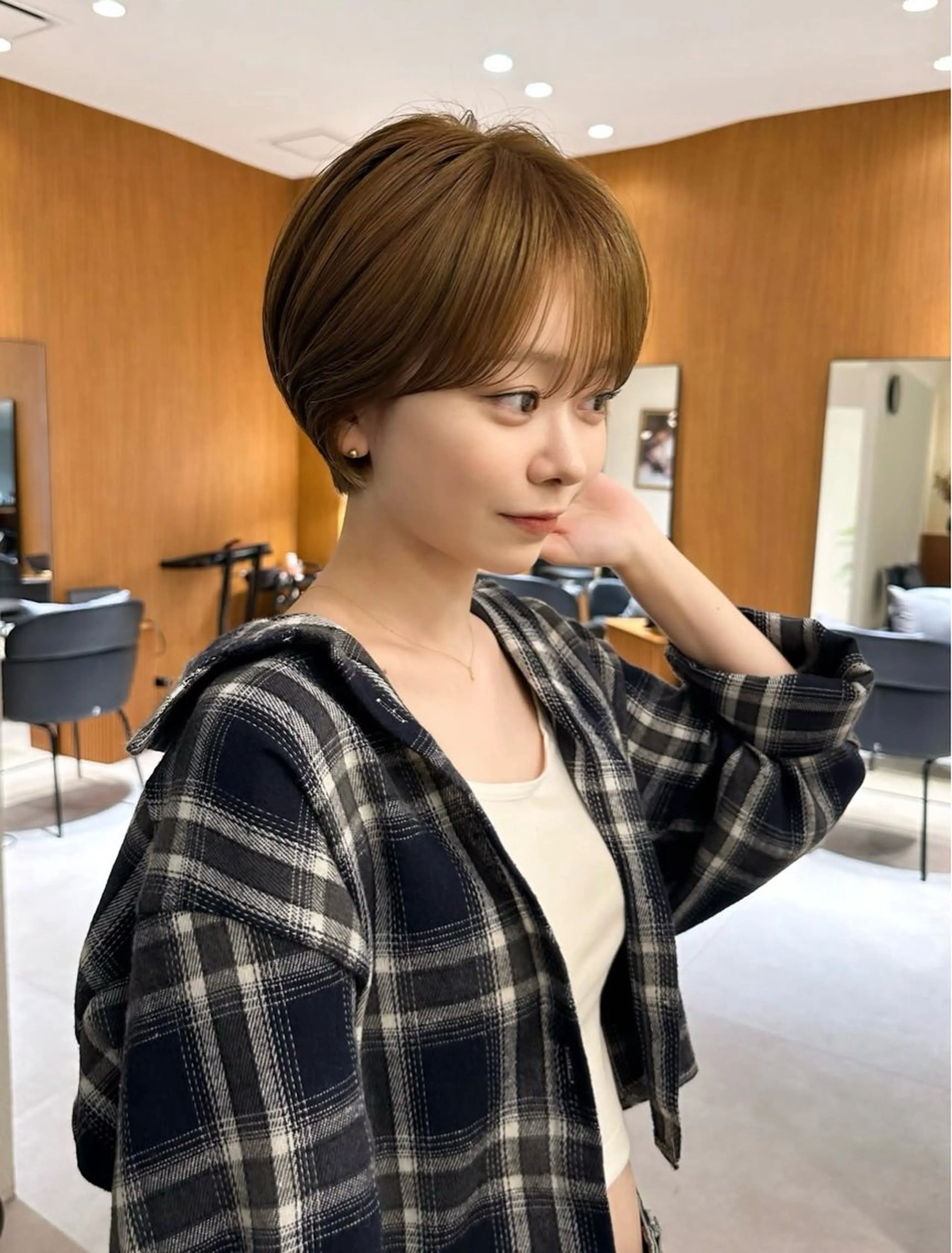 ショート 松村光留 /ショート/ウルフのヘアスタイル