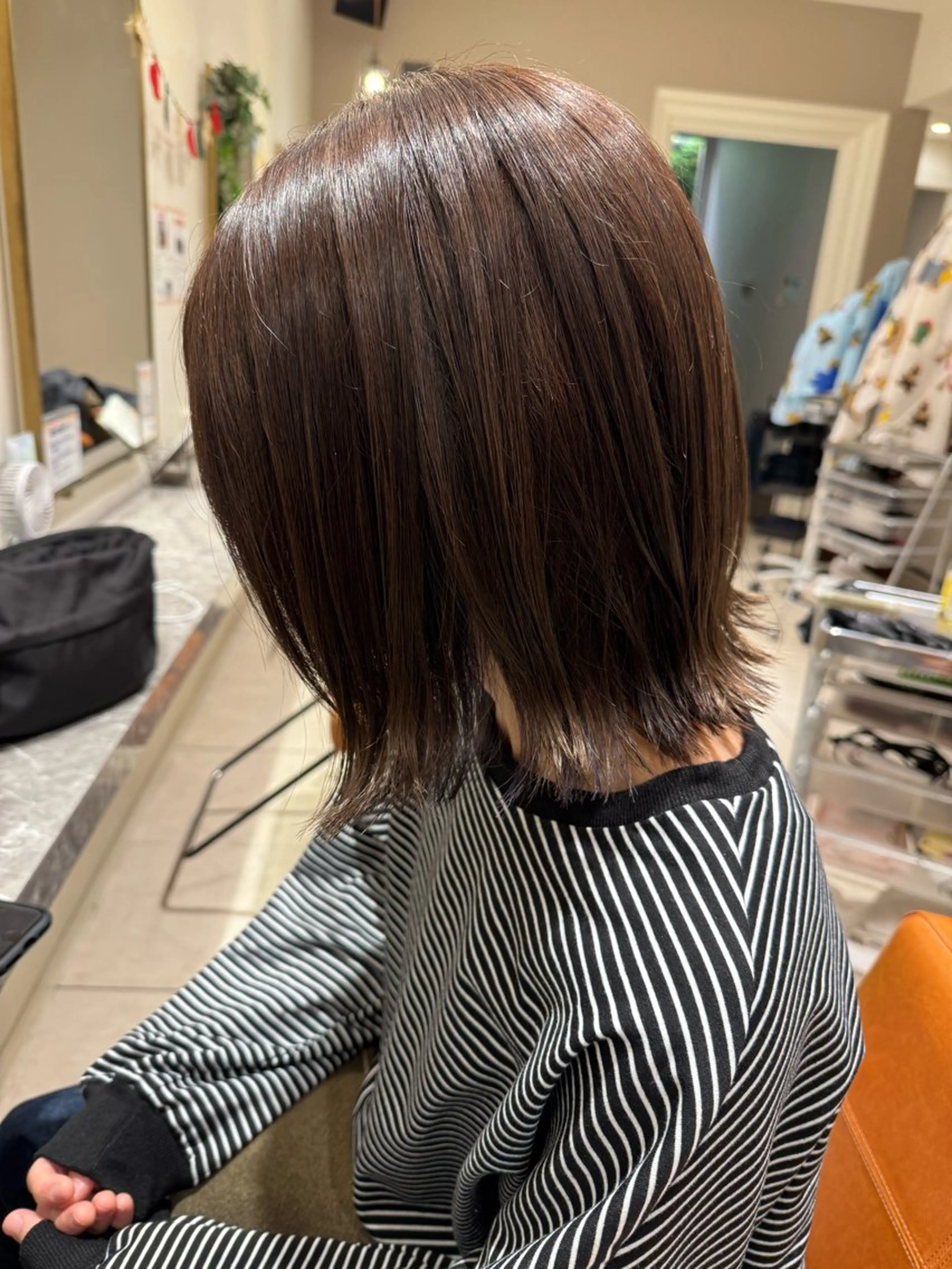 ショート カラー カット ヘアカラー トリートメント 暖色/ベージュ/ メンズ/鈴木彩のヘアスタイル