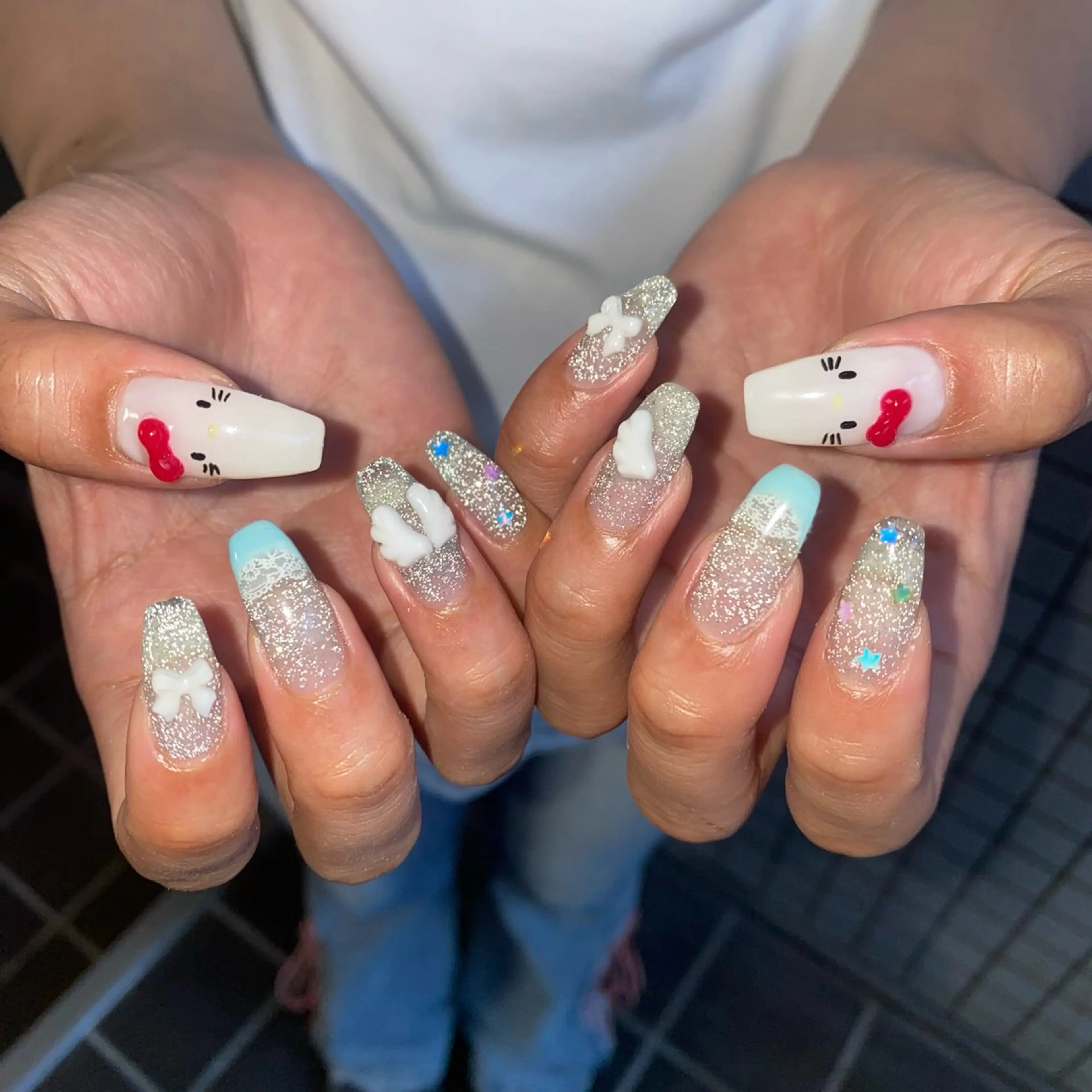 ネイル nano/きもかわ nail🐬🫧のネイルデザイン