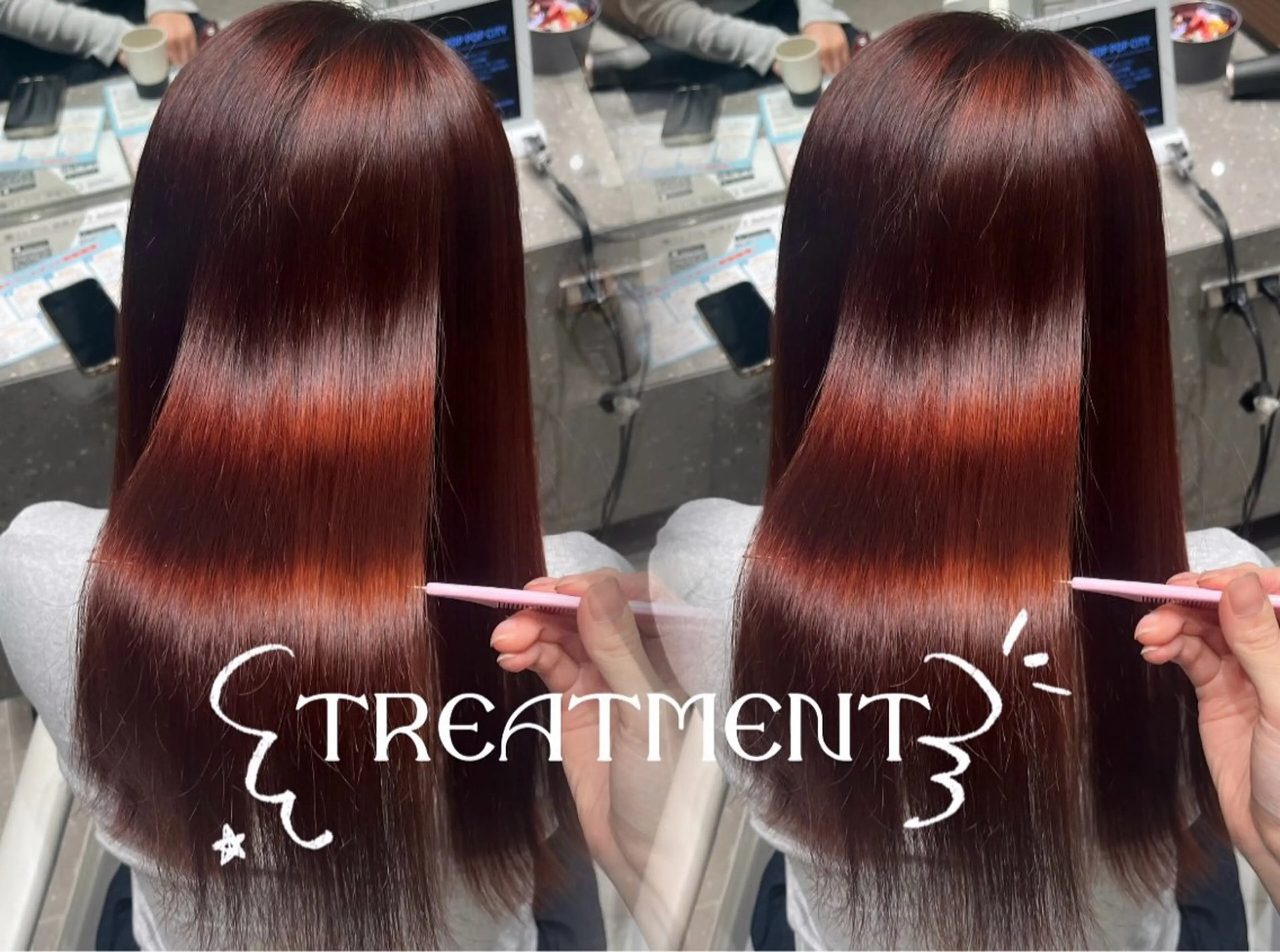 ロング 🎀艶モテ/髪質改善 🎀♡𝒀𝑼𝑨♡のヘアスタイル