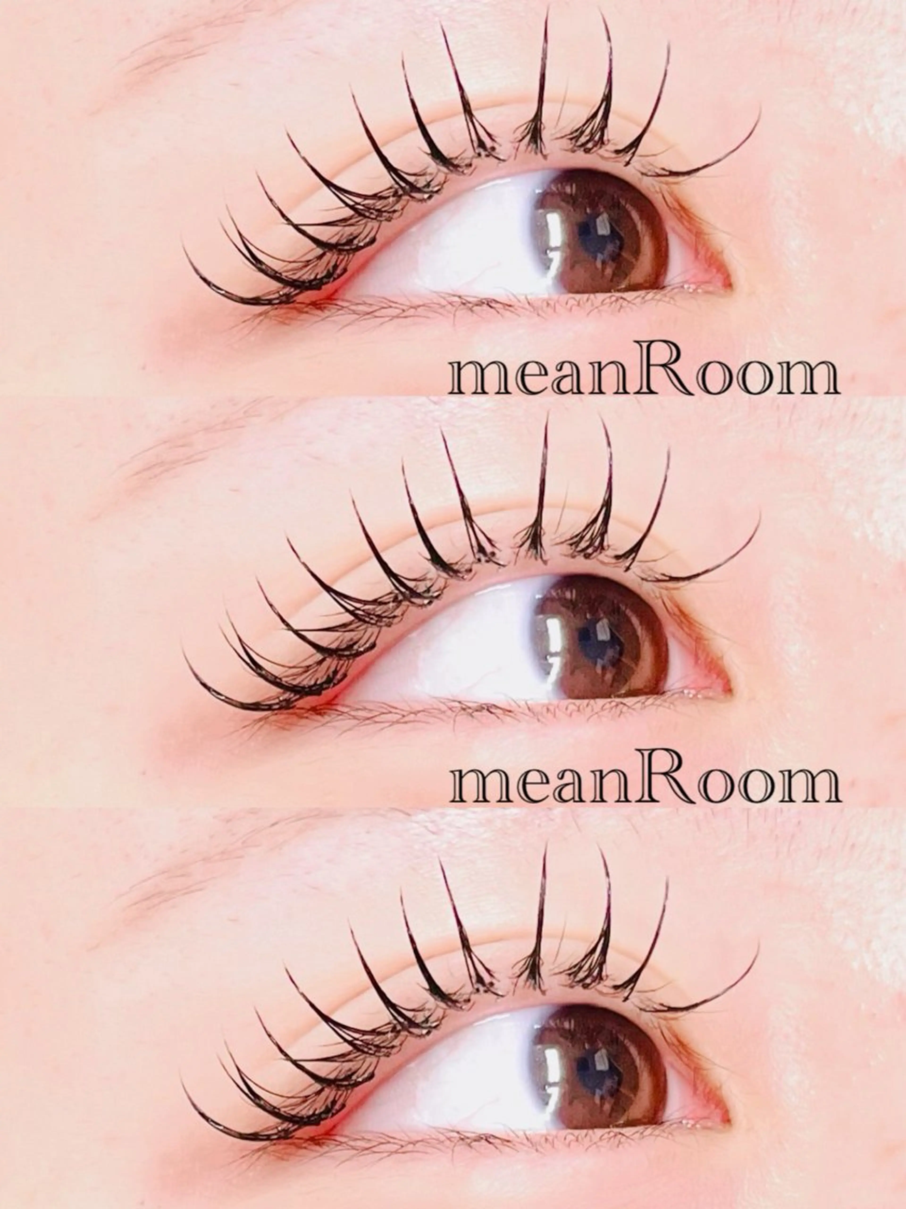 マツエク・マツパ mean Roomのマツエク・マツパデザイン